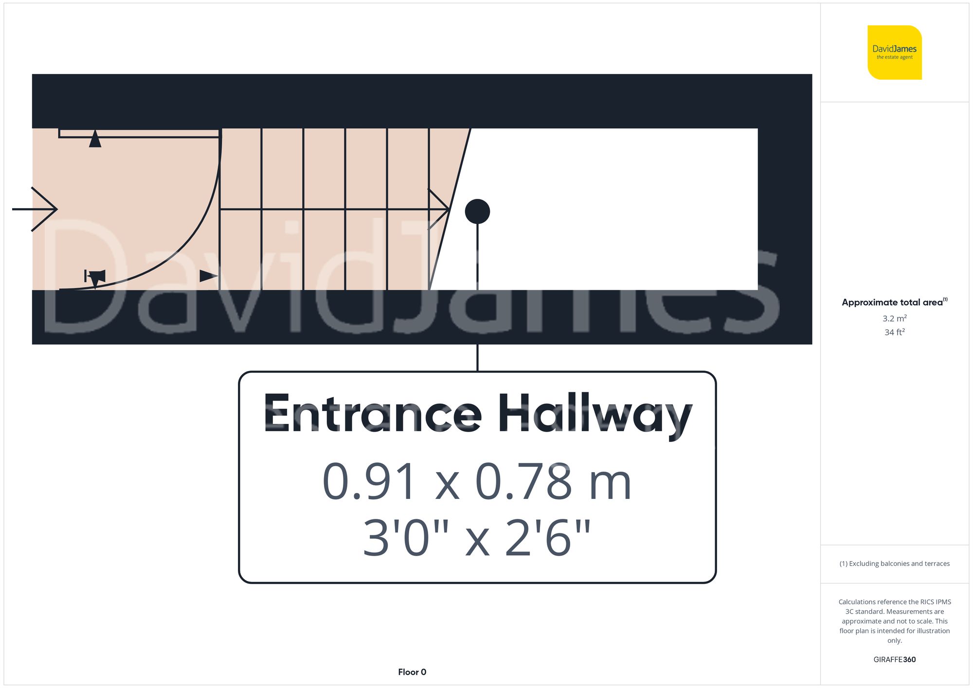 Floorplan for Orchard Court, Gedling, Nottingham