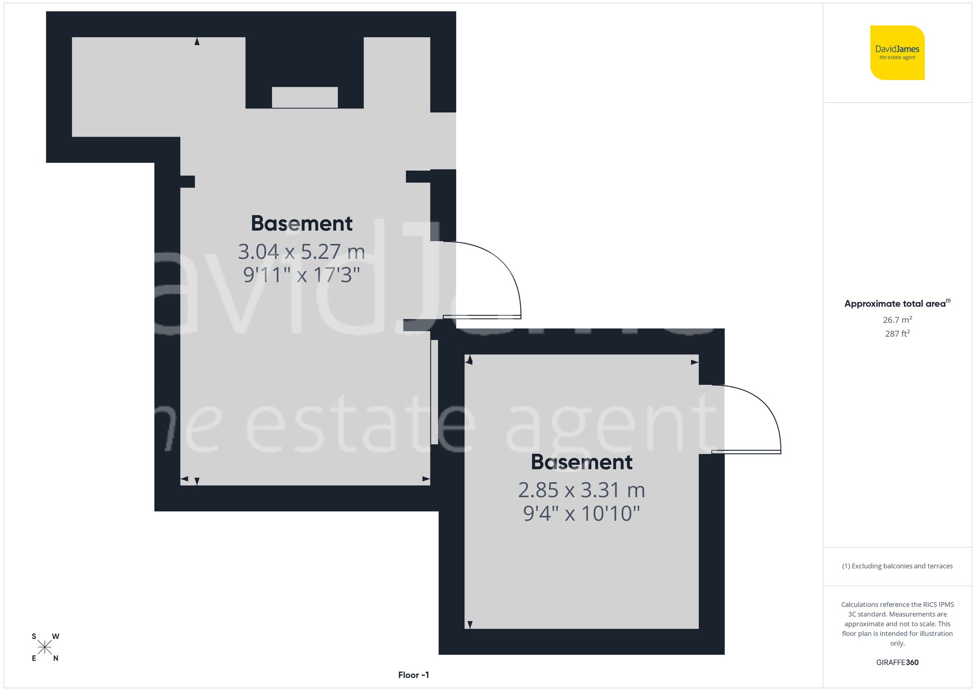 Floorplan for Northcliffe Avenue, Mapperley, Nottingham