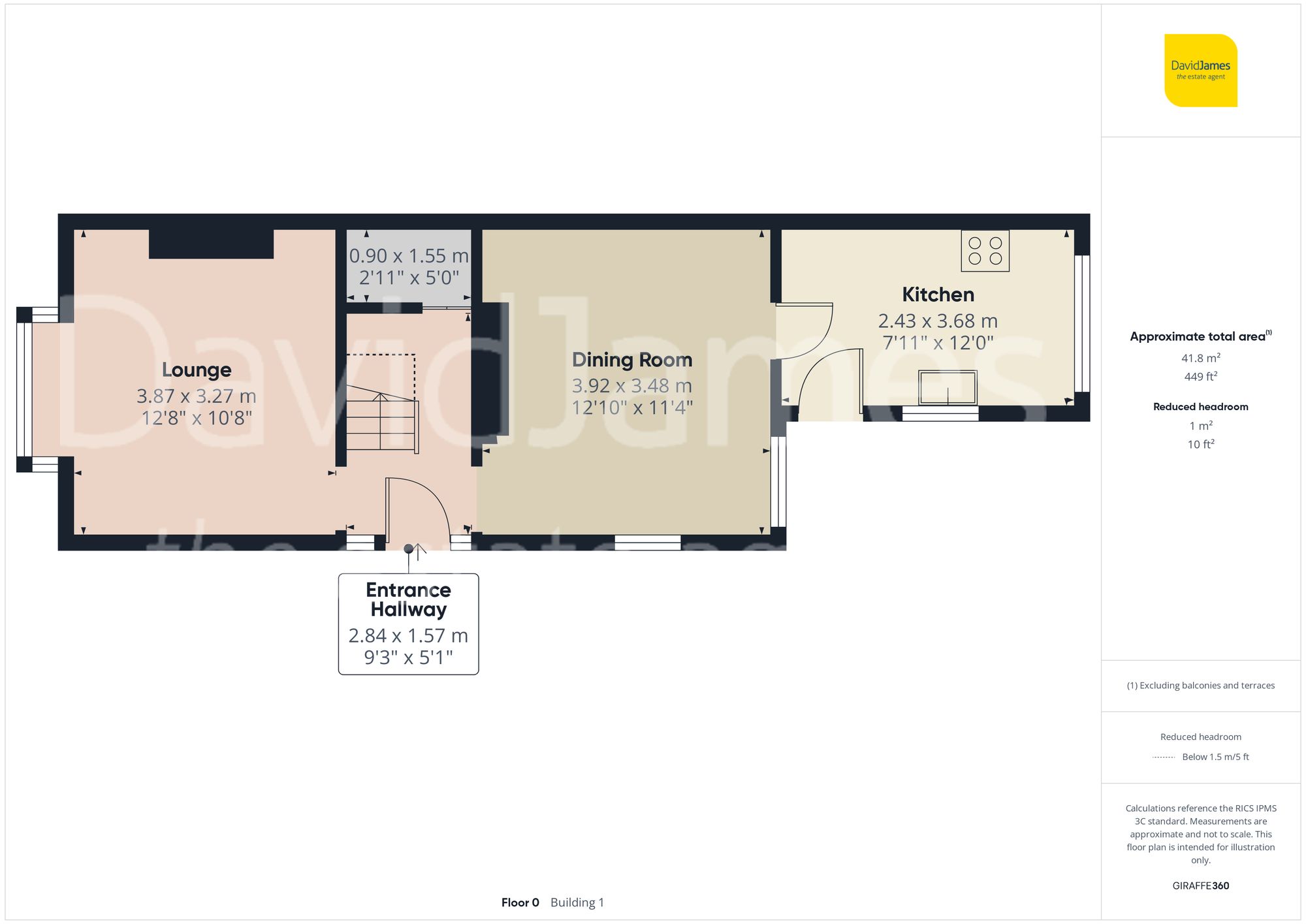 Floorplan for Sandford Road, Mapperley, Nottingham