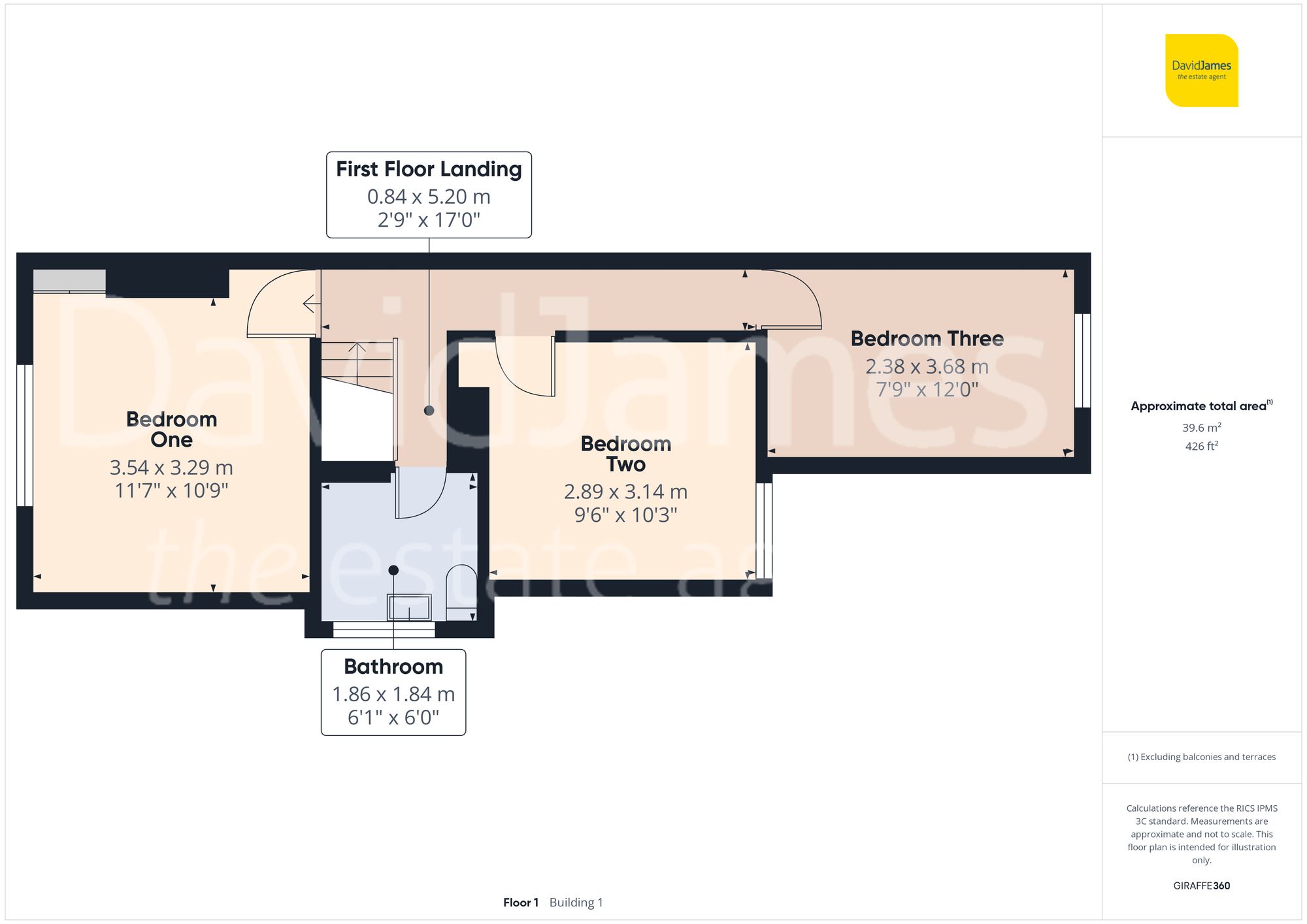 Floorplan for Sandford Road, Mapperley, Nottingham