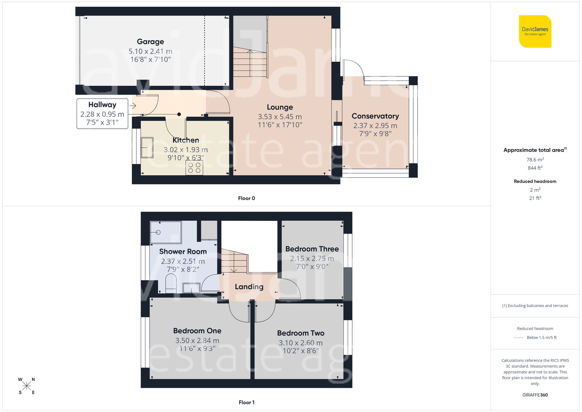 Floorplan for Franklin Close, Arnold, Nottingham
