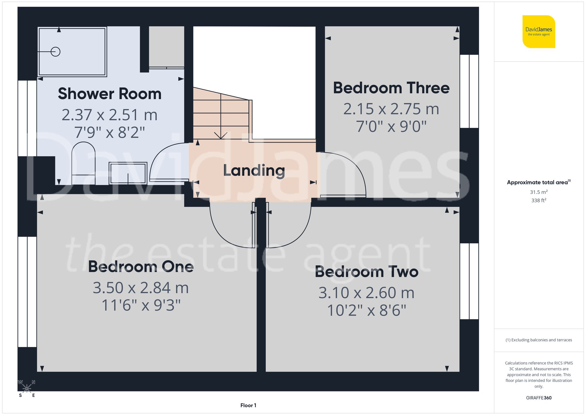 Floorplan for Franklin Close, Arnold, Nottingham