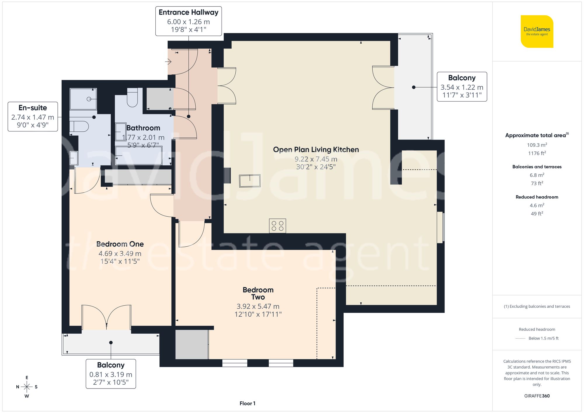 Floorplan for Woodthorpe Mews, Woodthorpe, Nottingham