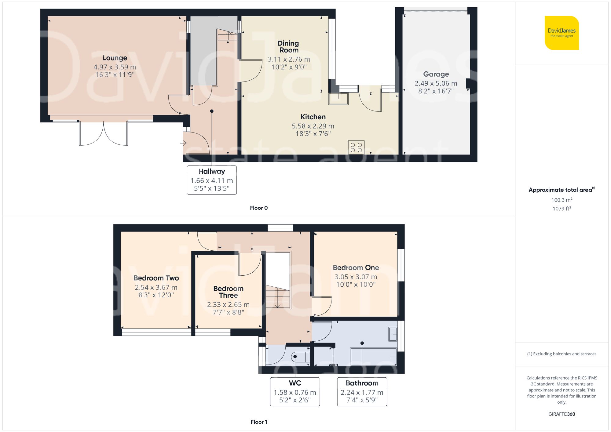 Floorplan for Welbeck Gardens, Woodthorpe, Nottingham