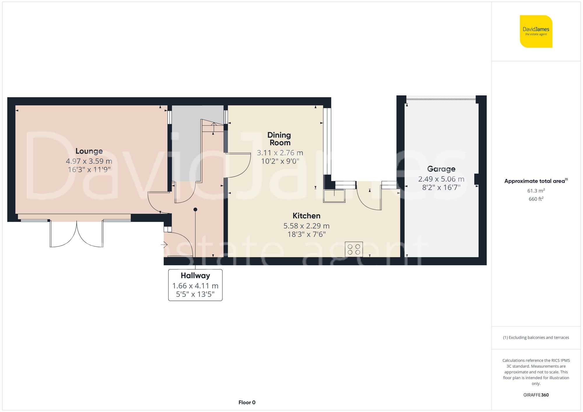 Floorplan for Welbeck Gardens, Woodthorpe, Nottingham