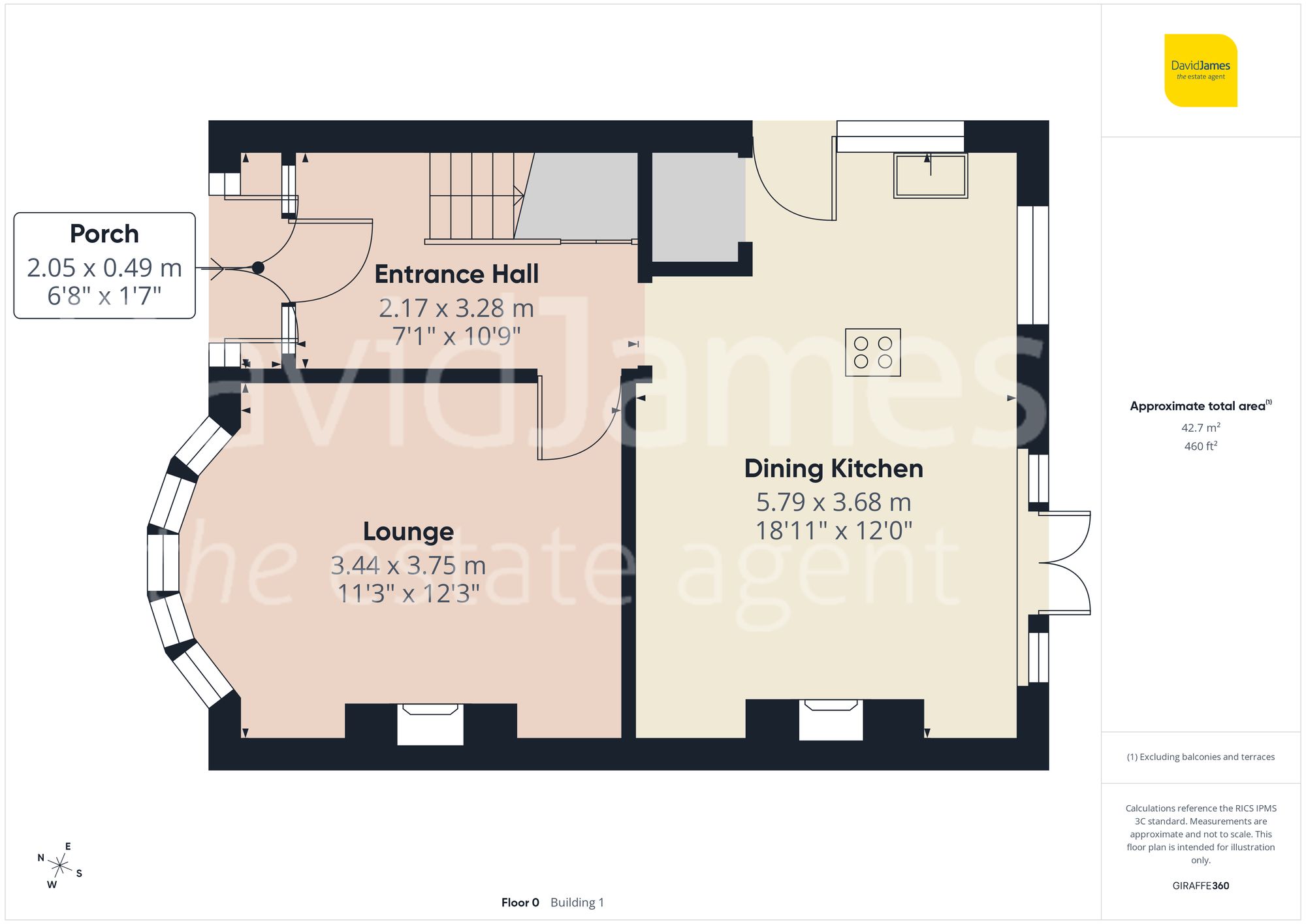 Floorplan for Coronation Road, Mapperley, Nottingham