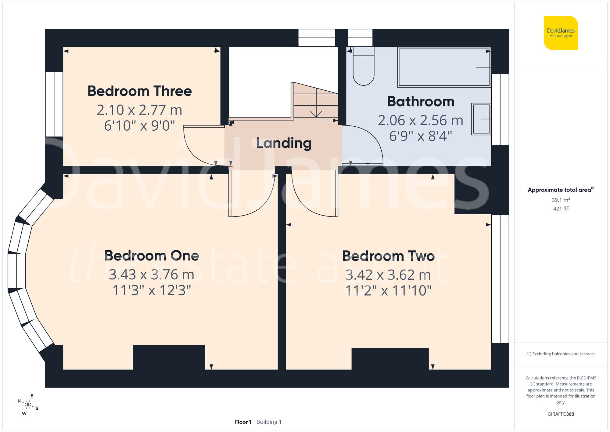 Floorplan for Coronation Road, Mapperley, Nottingham
