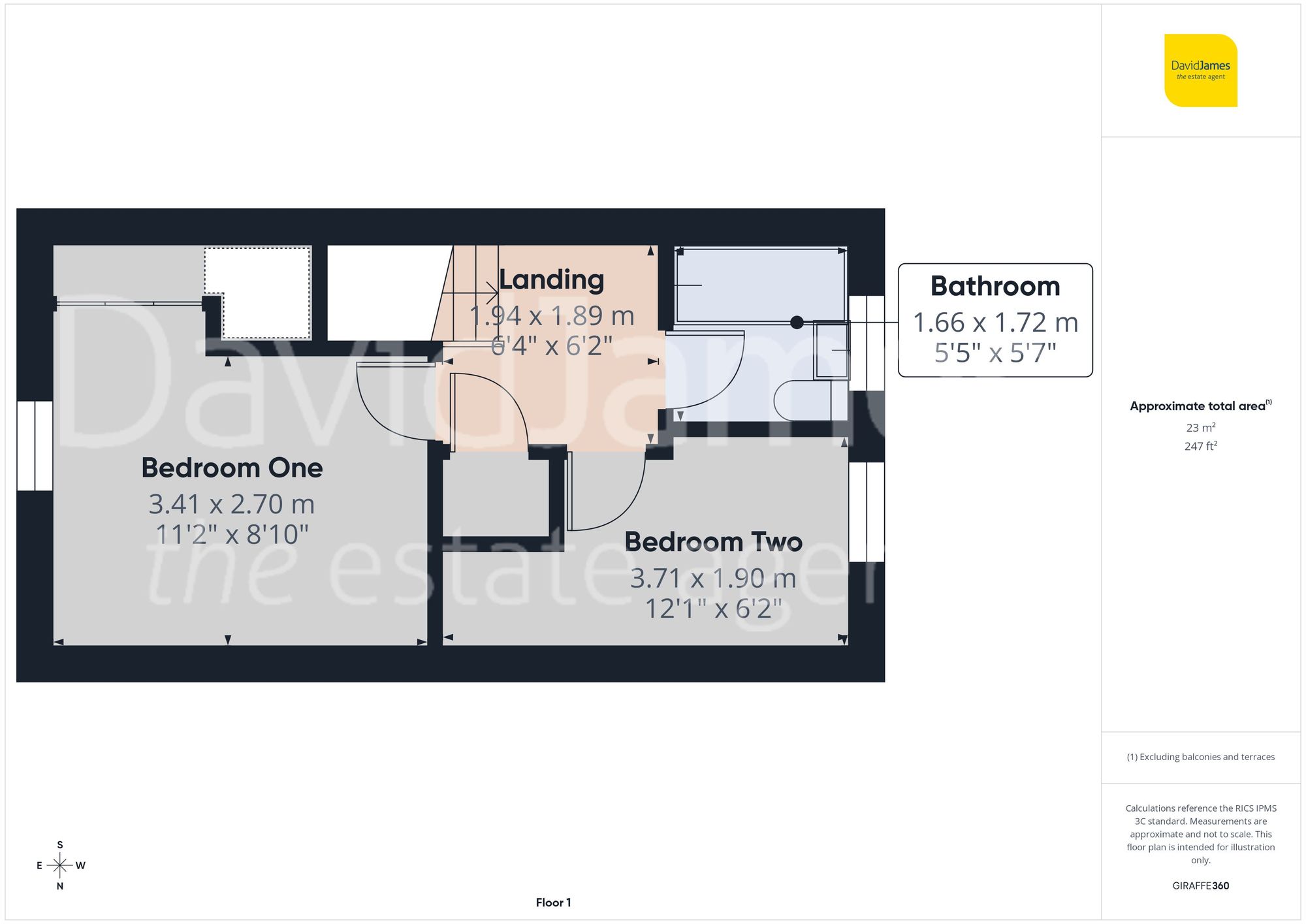 Floorplan for Parkland View, Huthwaite, Nottinghamshire