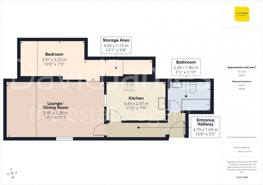 Floorplan for Aria Court, Mansfield Road, Sherwood, Nottingham
