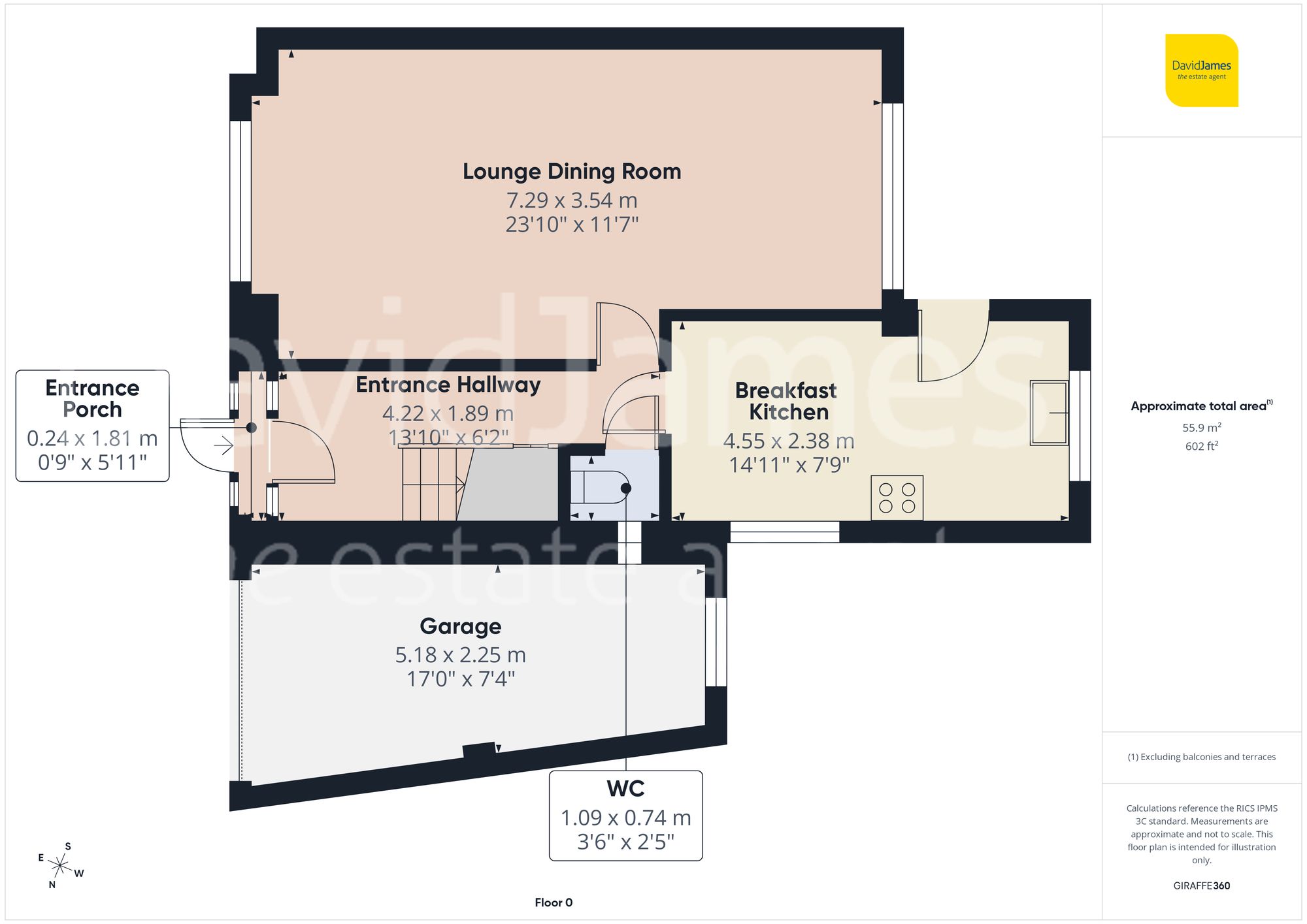 Floorplan for South View Road, Carlton, Nottingham