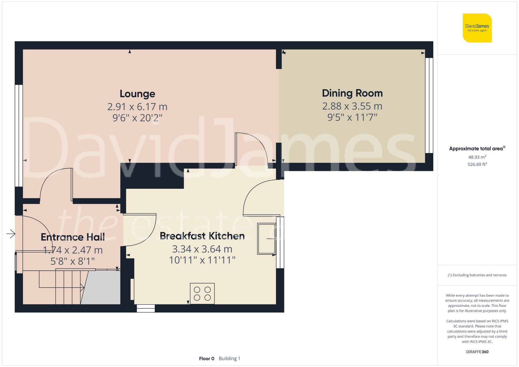 Floorplan for Second Avenue, Carlton, NG4