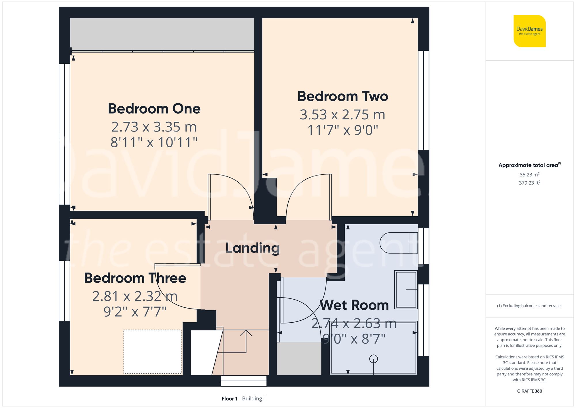 Floorplan for Second Avenue, Carlton, NG4