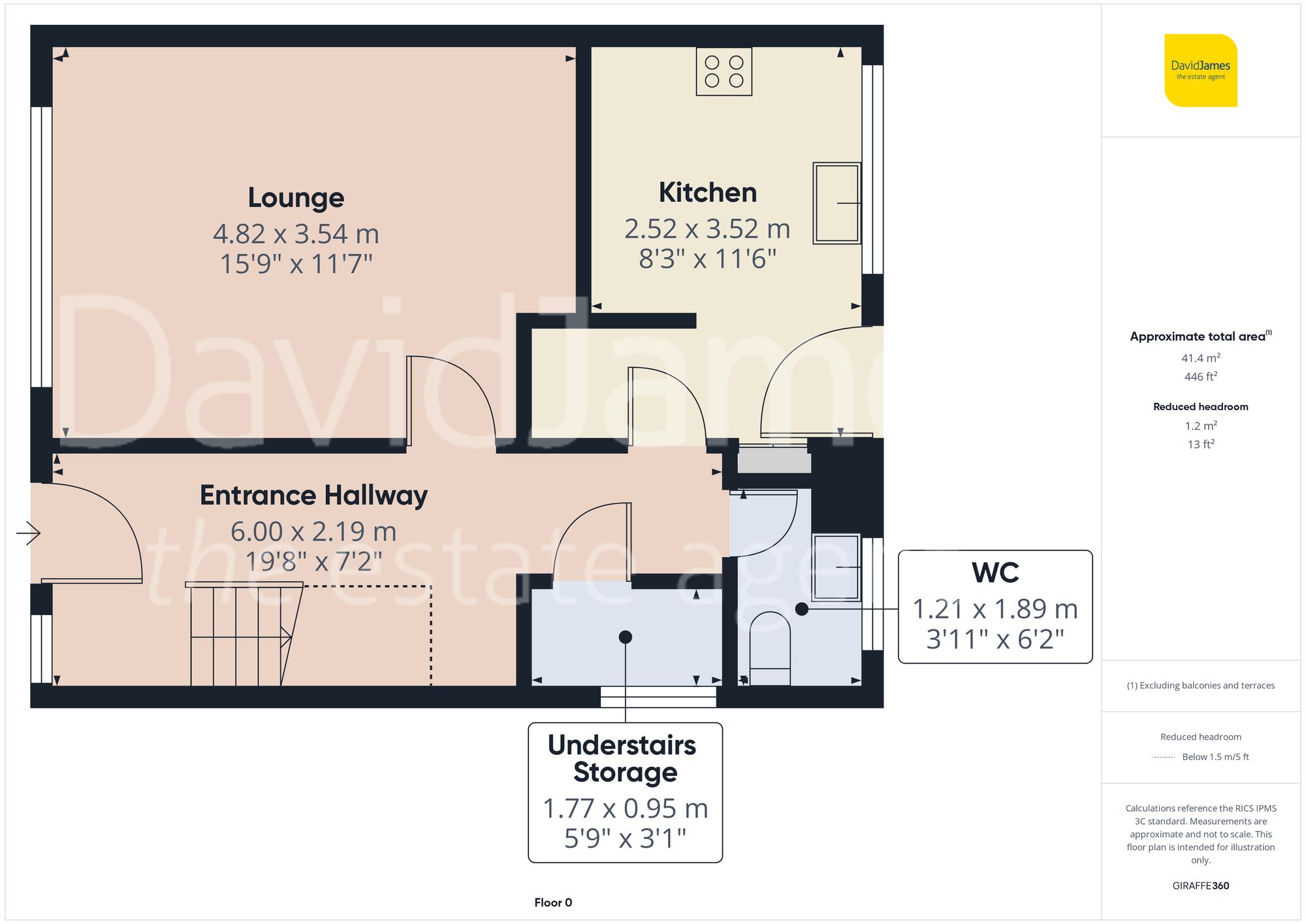 Floorplan for Heddington Gardens, Arnold, Nottingham