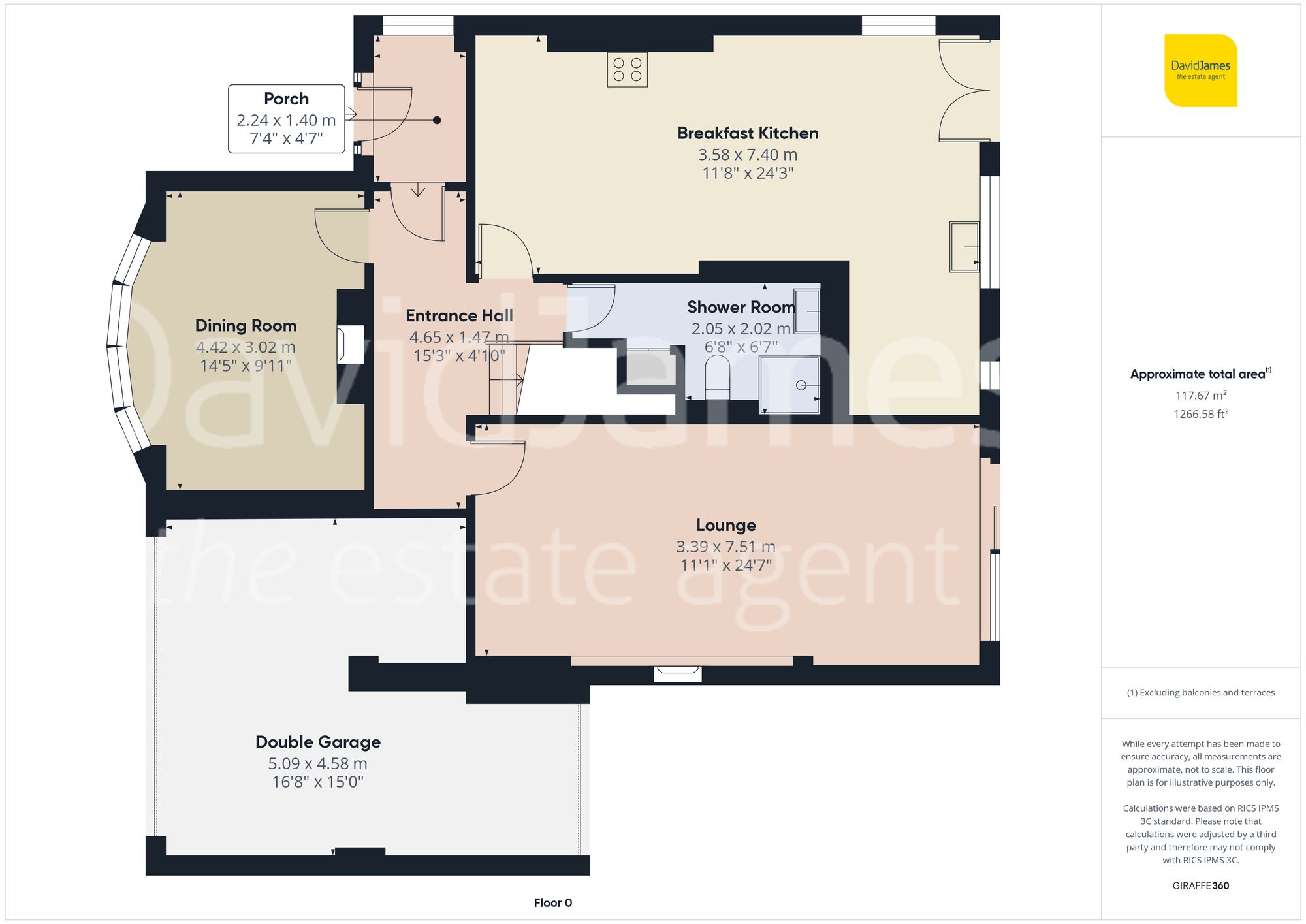 Floorplan for Westdale Lane, Mapperley, Nottingham