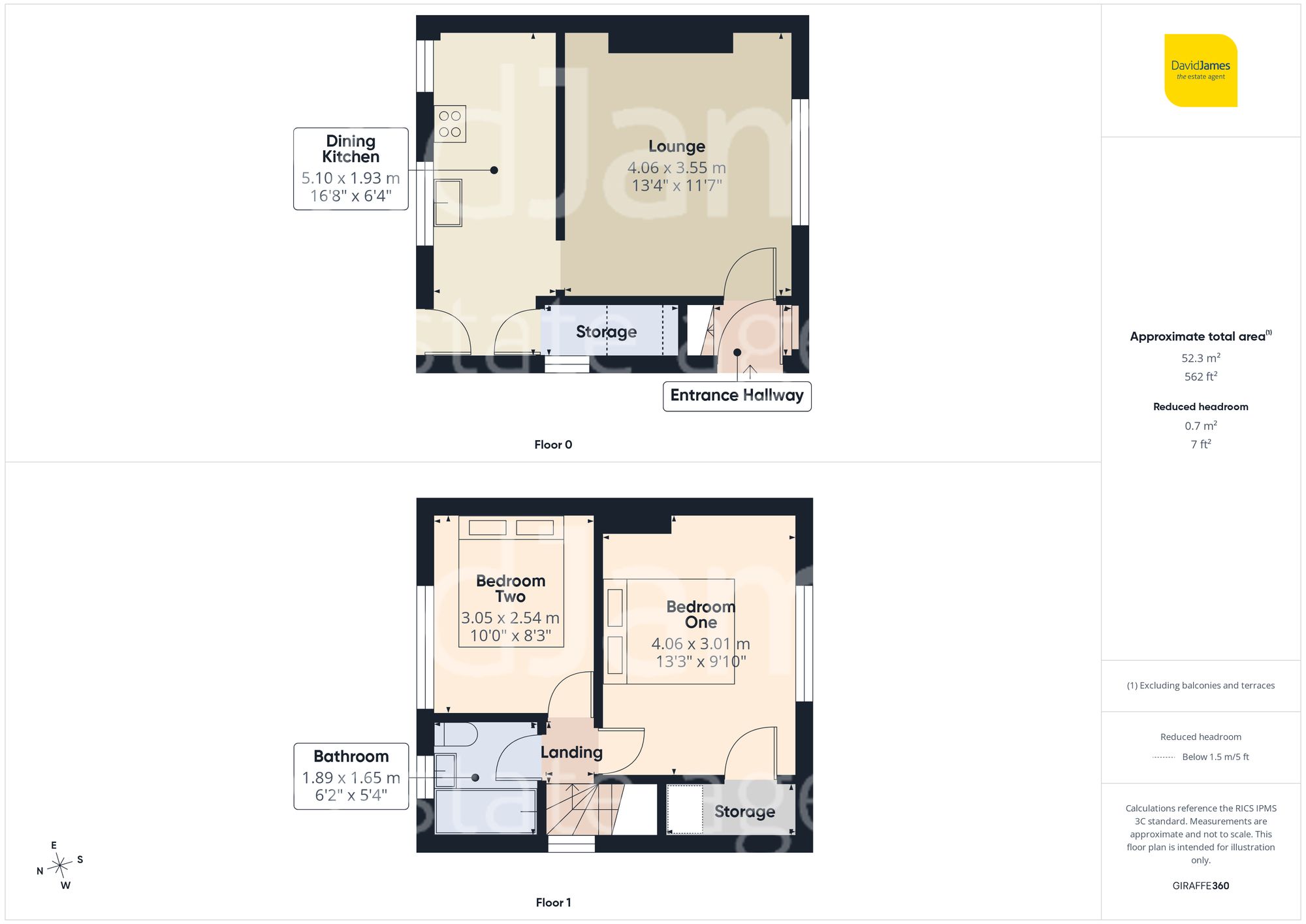 Floorplan for Kilby Avenue, Nottingham