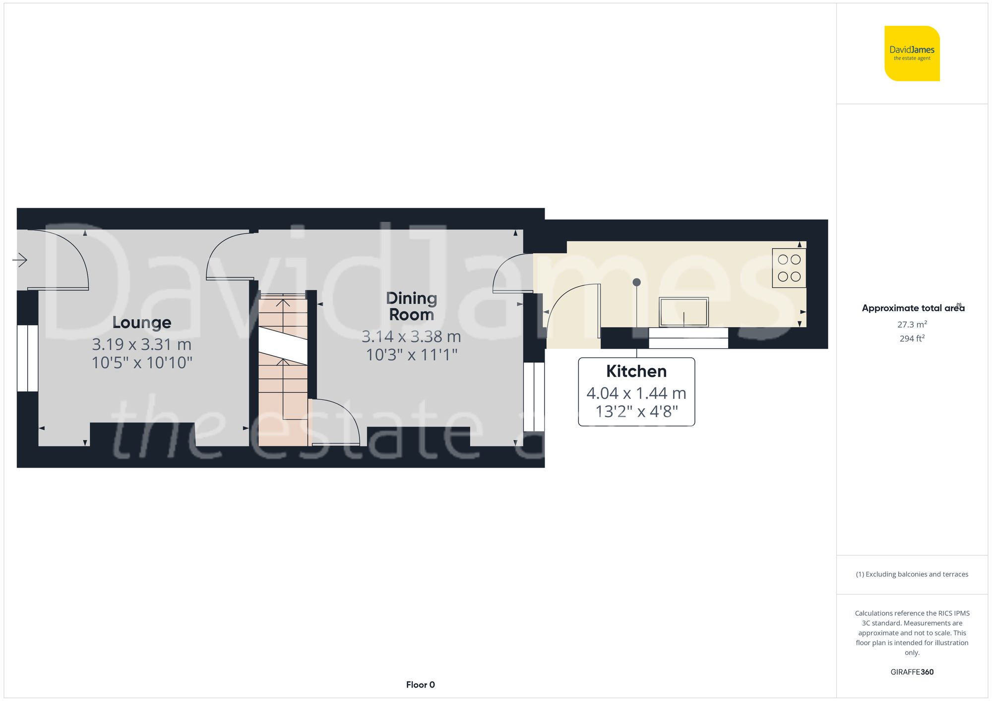 Floorplan for Port Arthur Road, Nottingham