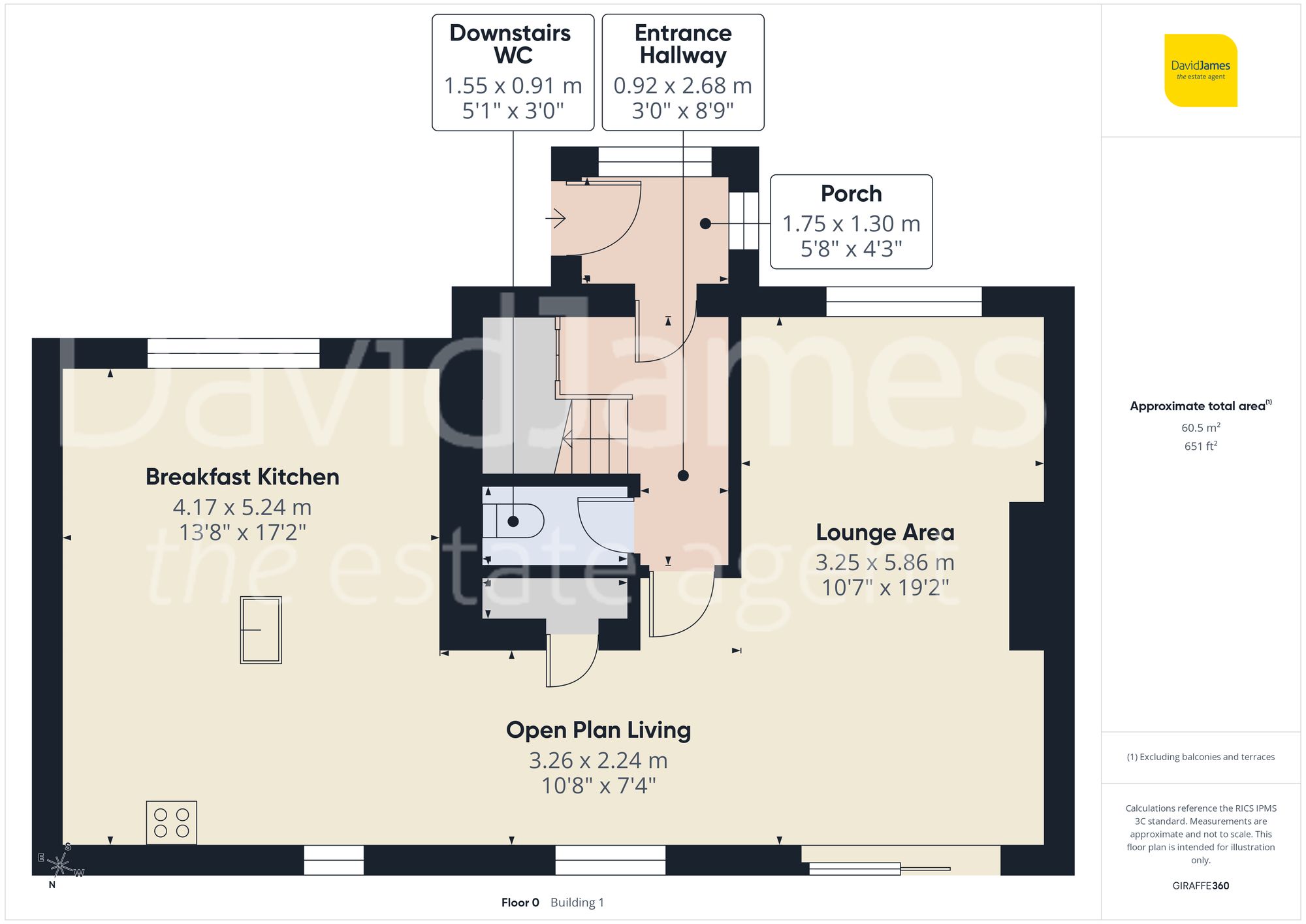 Floorplan for Arnold Road, Bestwood, Nottingham