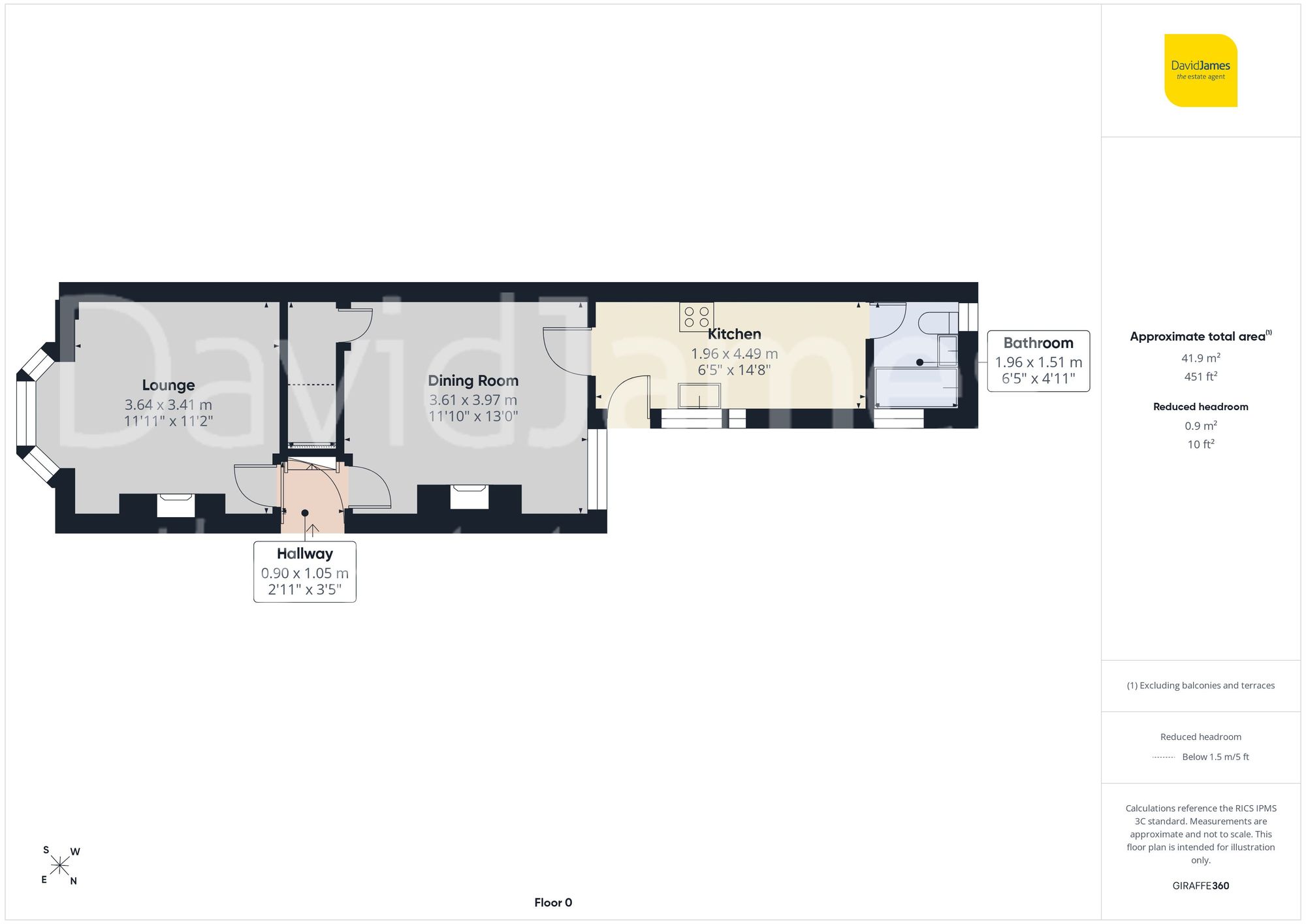 Floorplan for Vere Avenue, Sutton in Ashfield, Nottinghamshire