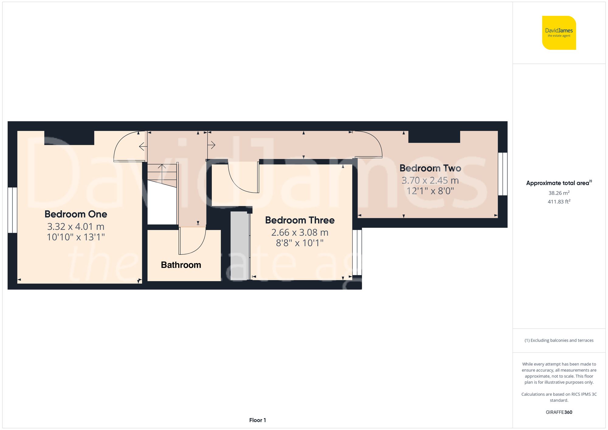 Floorplan for Kent Road, Mapperley, Nottingham