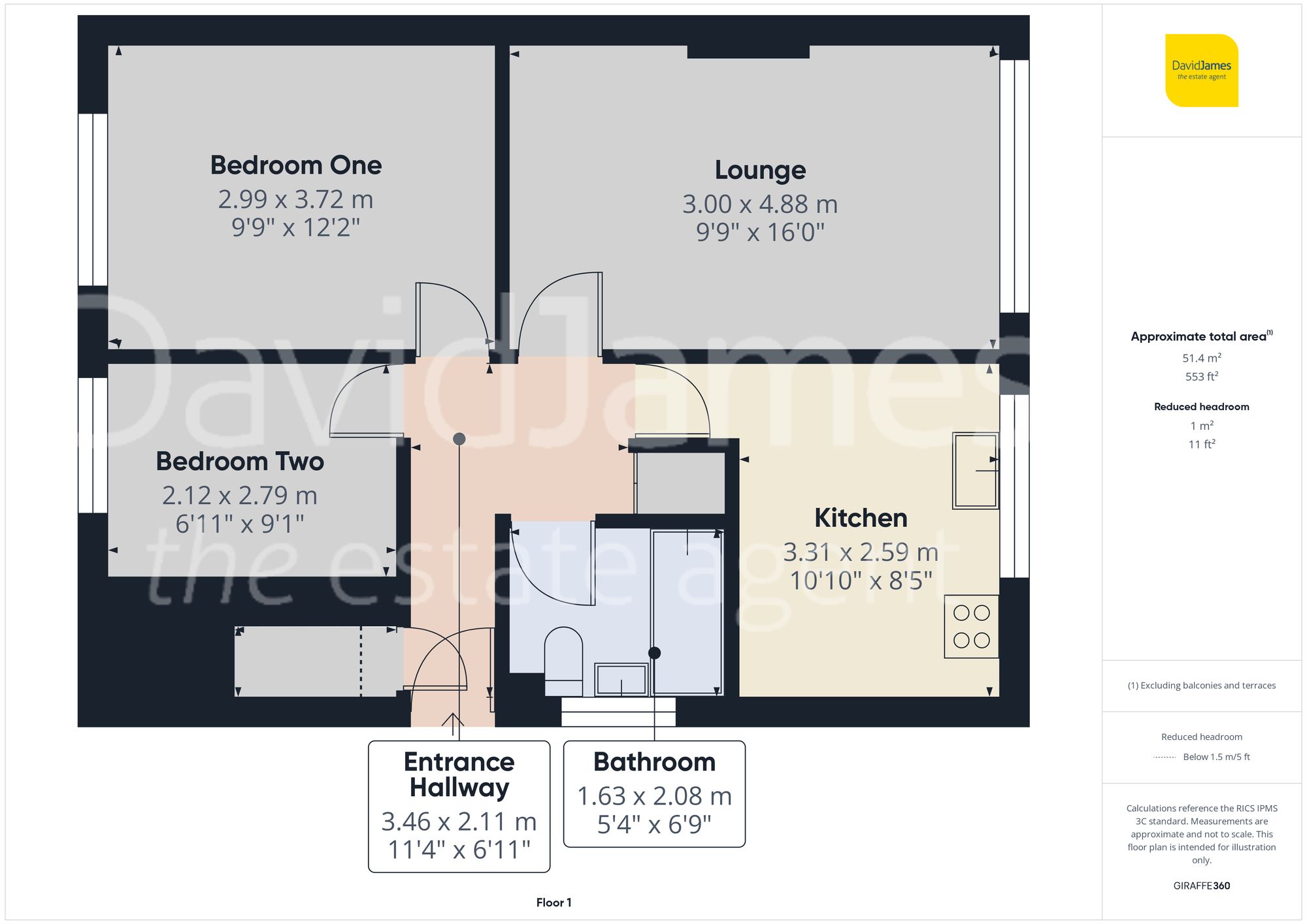 Floorplan for Lees Road, Mapperley, Nottingham