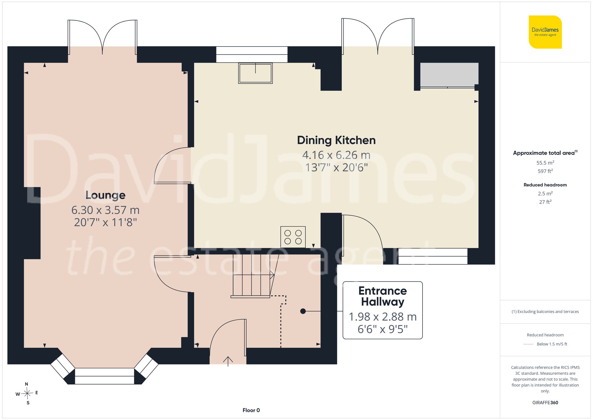 Floorplan for Southdale Drive, Carlton, Nottingham