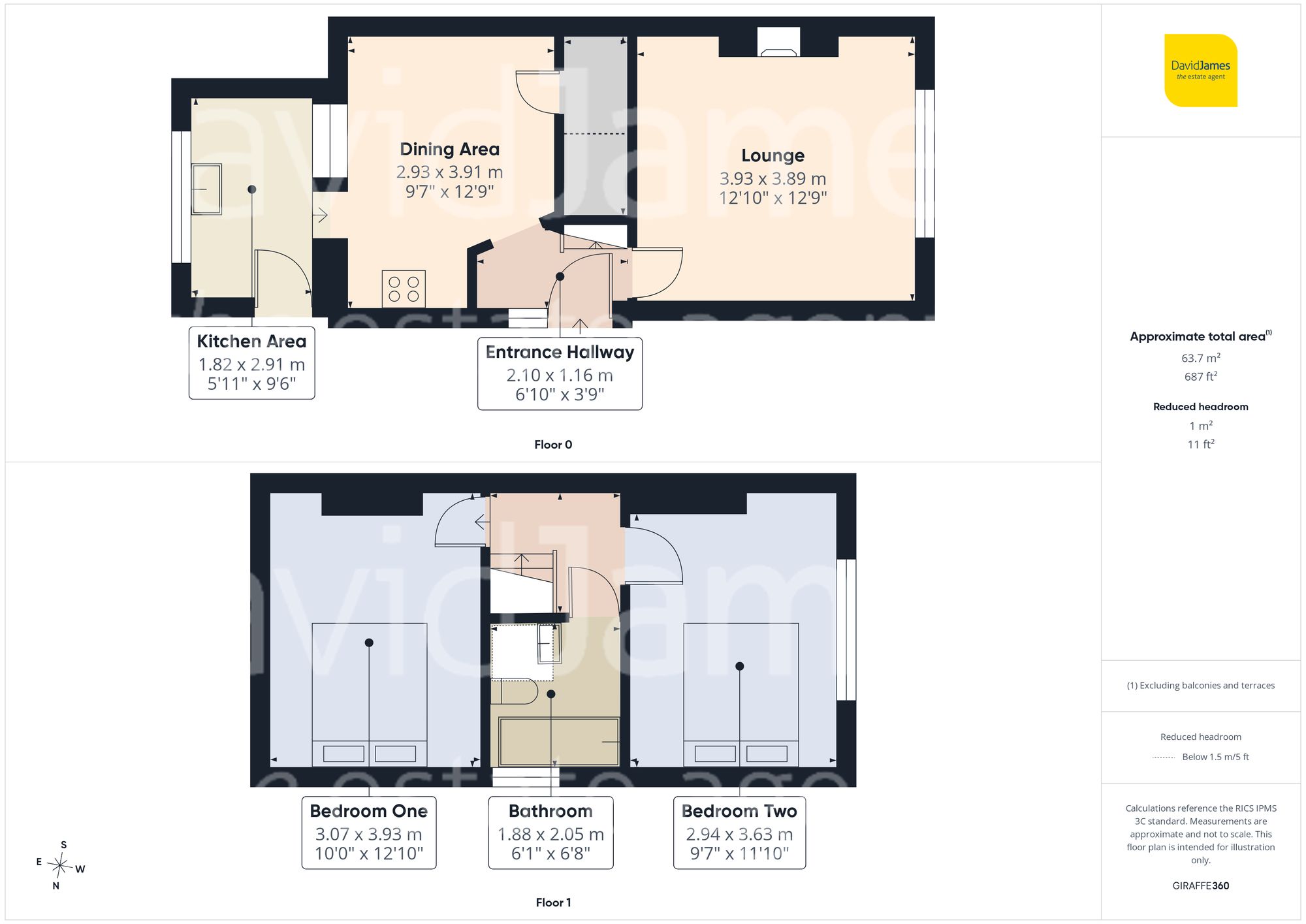 Floorplan for Nottingham Road, Hucknall, Nottingham