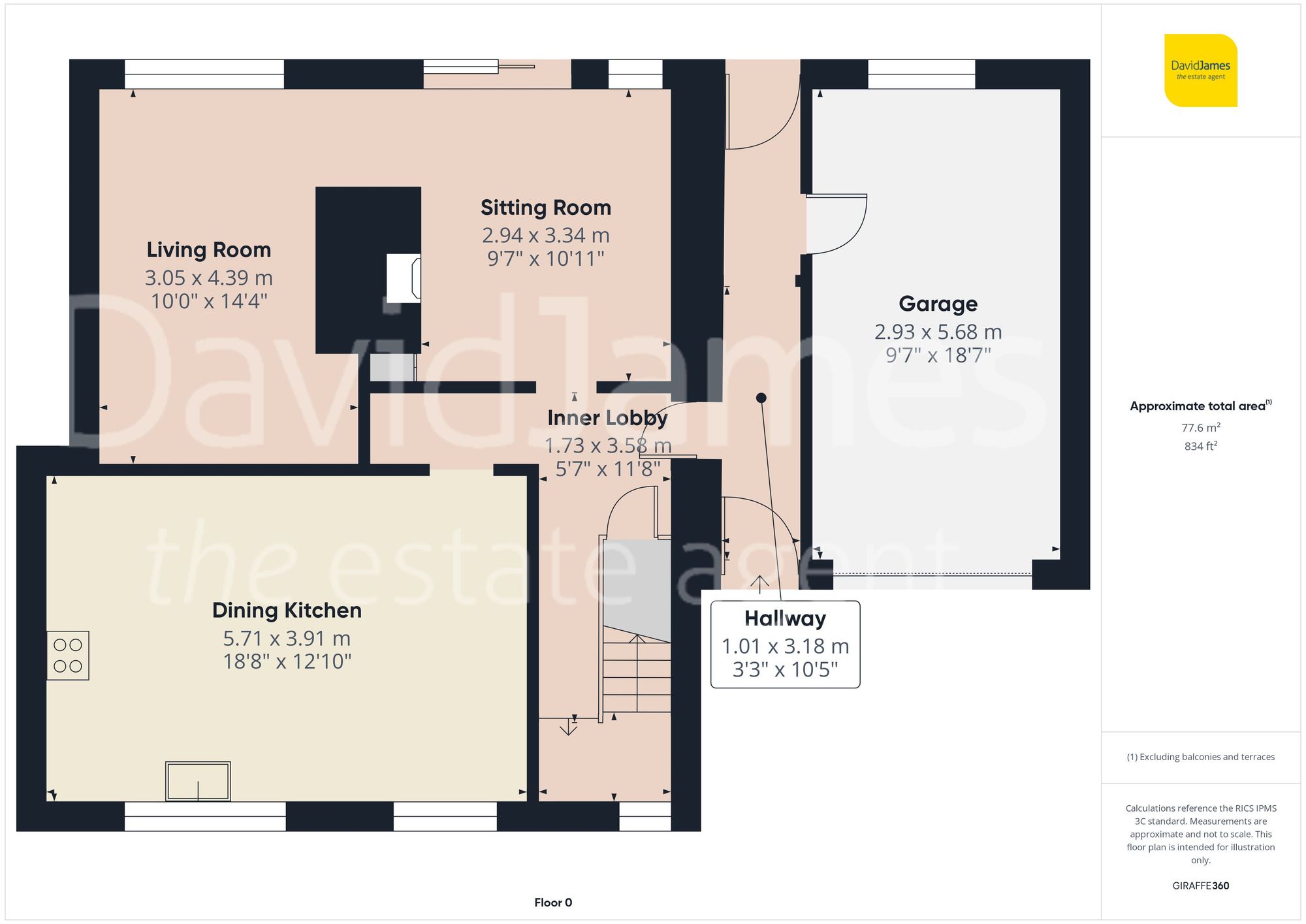 Floorplan for Sutton Road, Huthwaite, Nottinghamshire