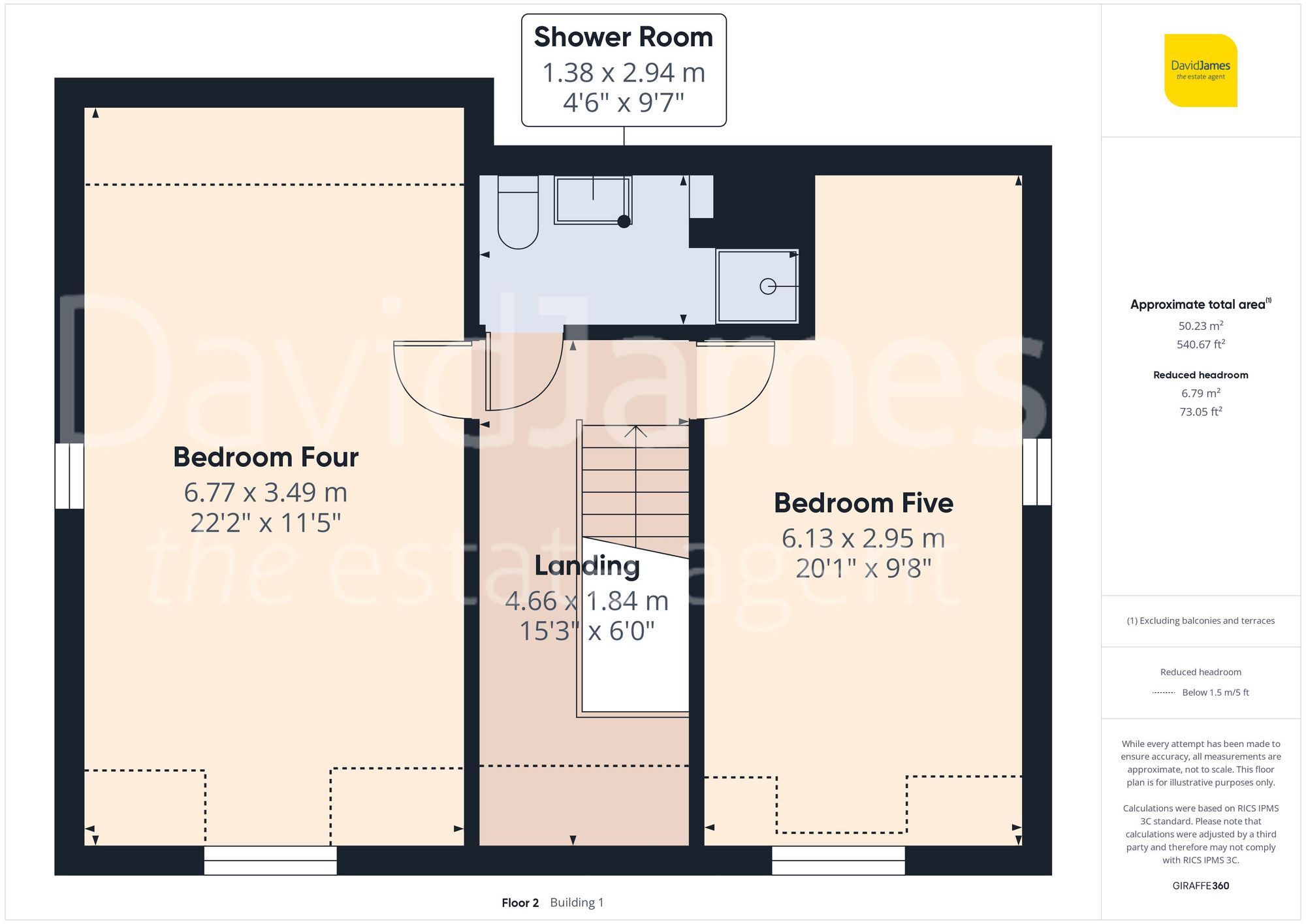 Floorplan for Bailey Drive, Mapperley, Nottingham