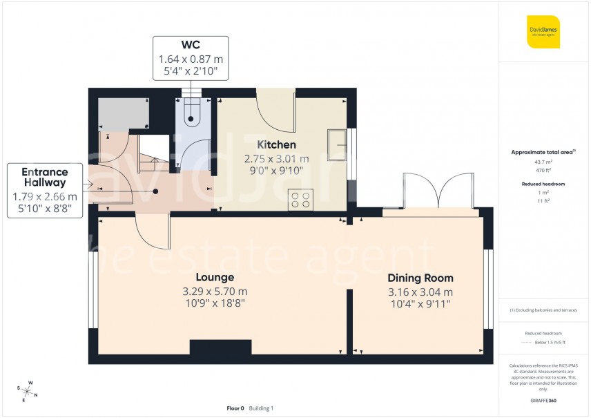 Floorplan for Arnold Road, Nottingham