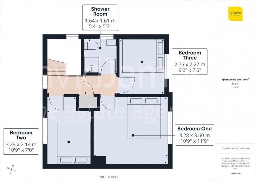 Floorplan for Arnold Road, Nottingham