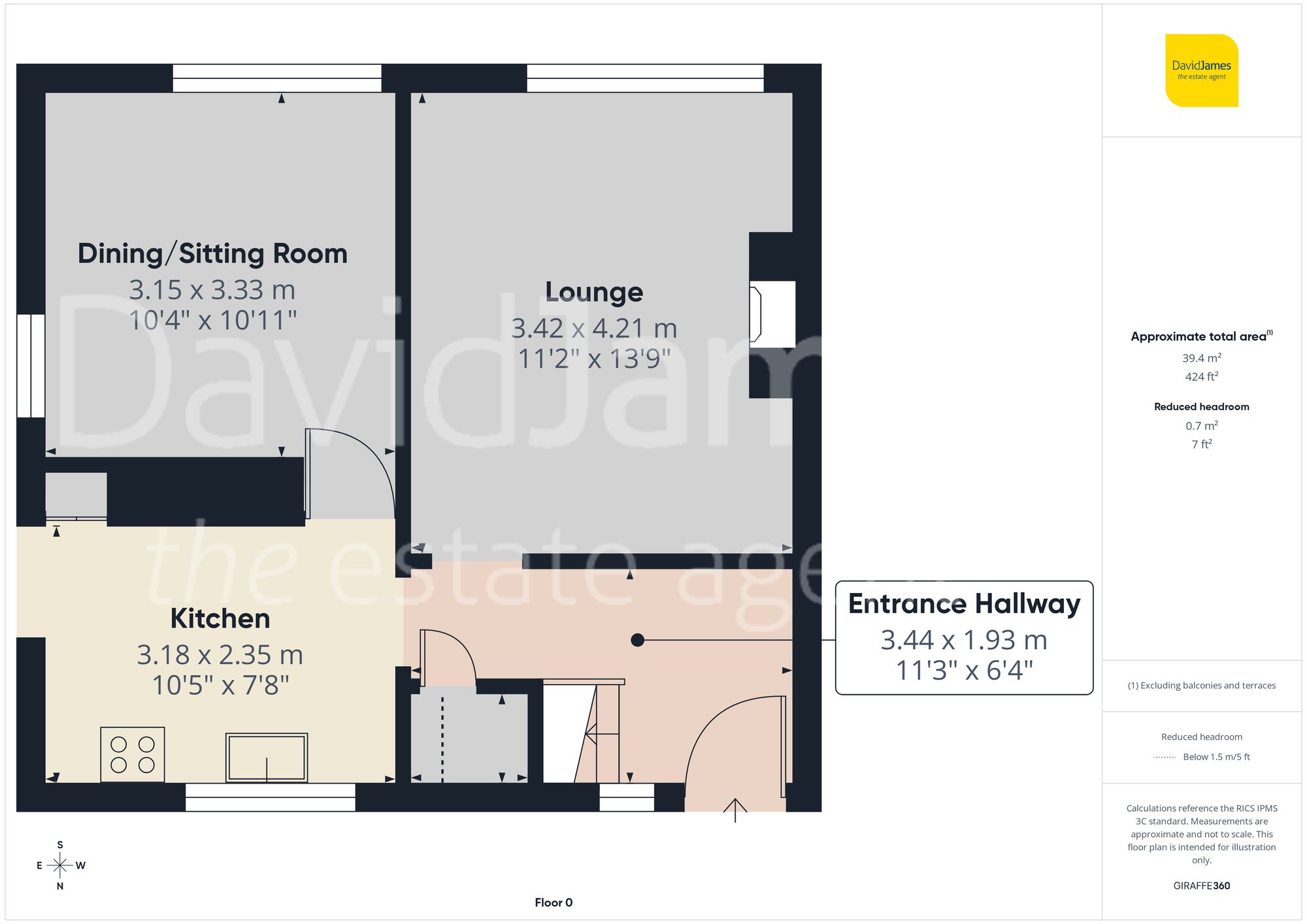 Floorplan for Sylvan Crescent, Skegby, Nottinghamshire