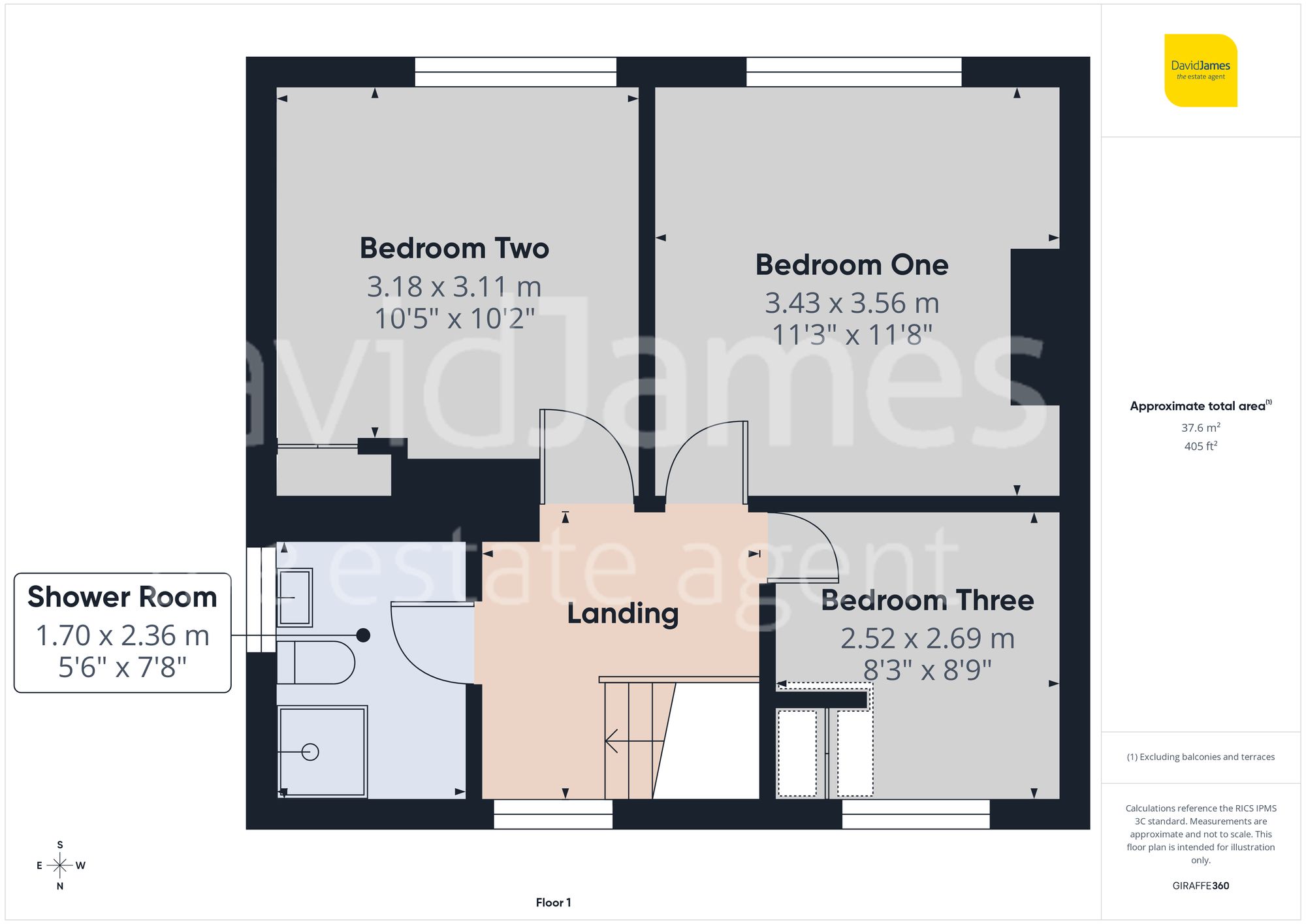 Floorplan for Sylvan Crescent, Skegby, Nottinghamshire