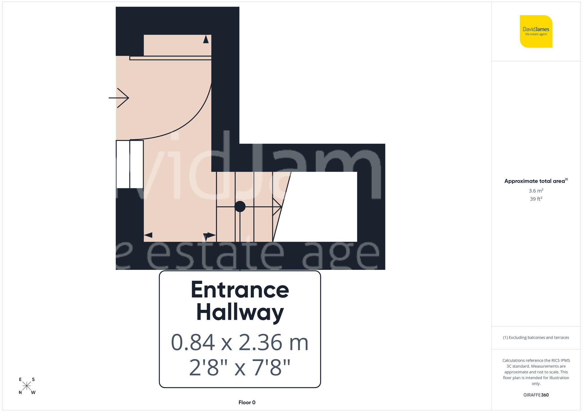 Floorplan for Heaton Close, Nottingham