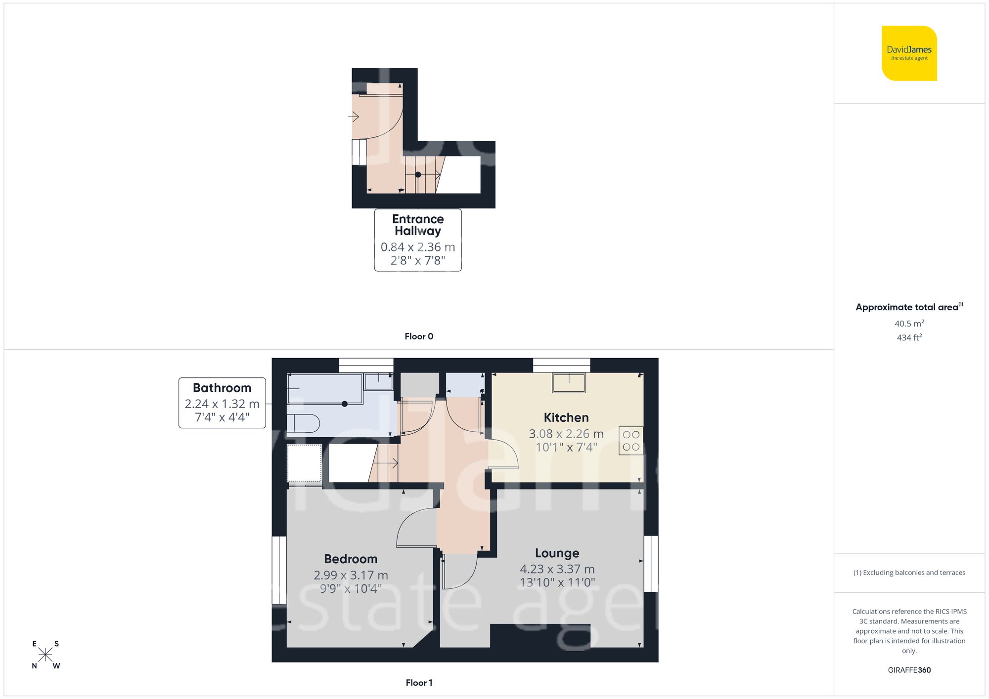 Floorplan for Heaton Close, Nottingham