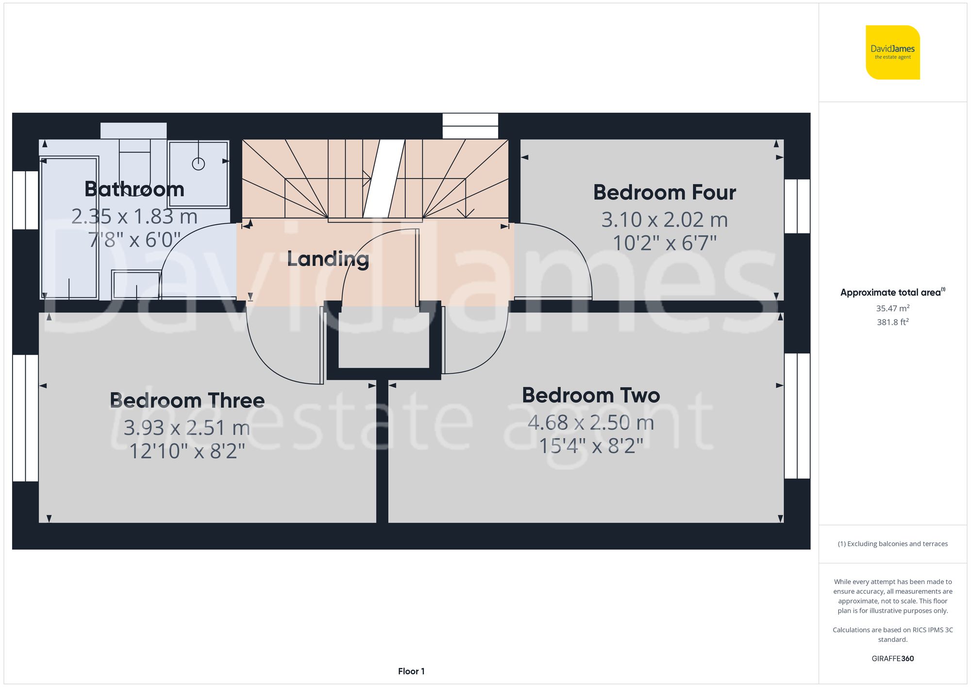 Floorplan for Durham Avenue, Sneinton, Nottingham