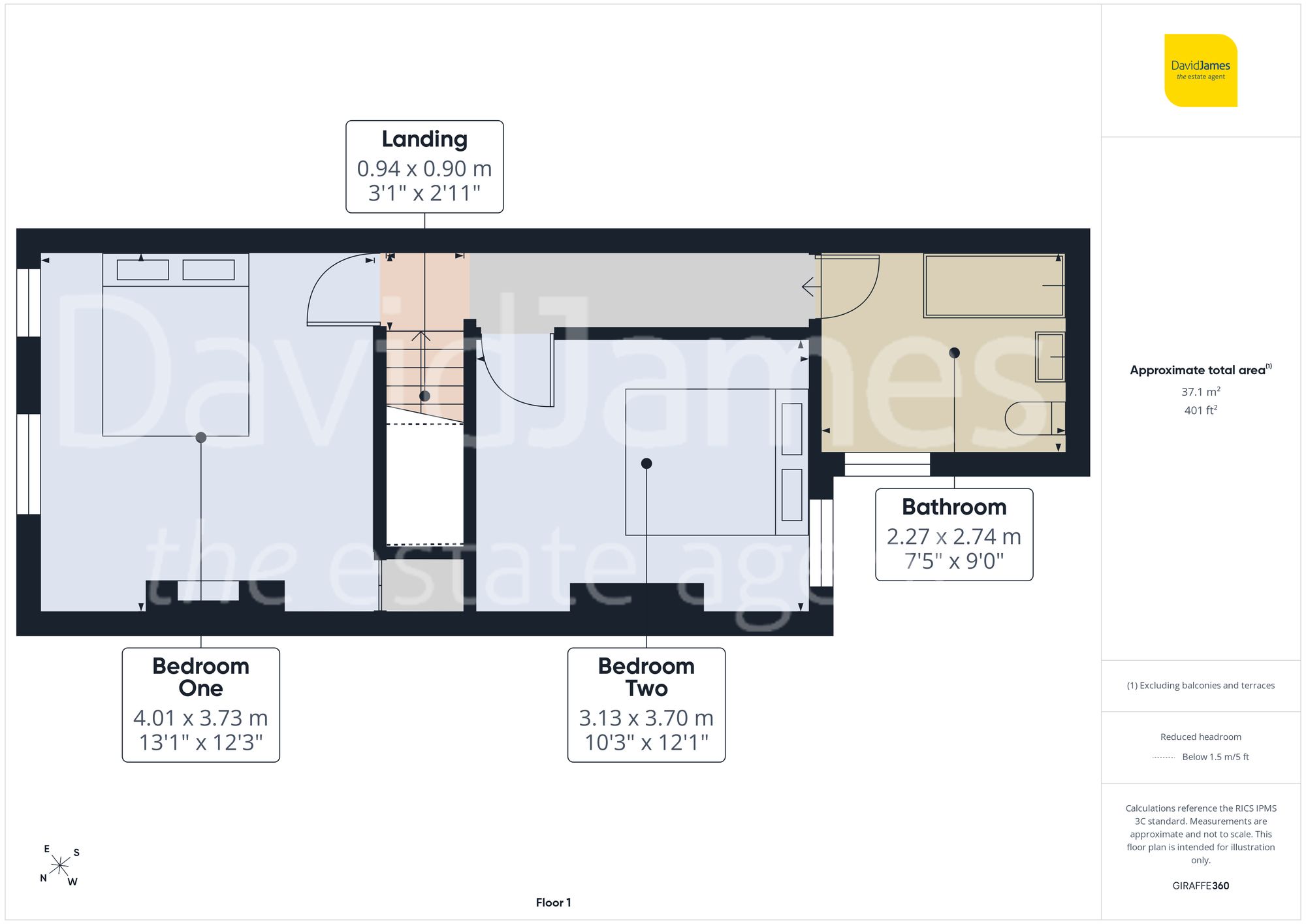 Floorplan for Pearson Street, Netherfield, Nottingham