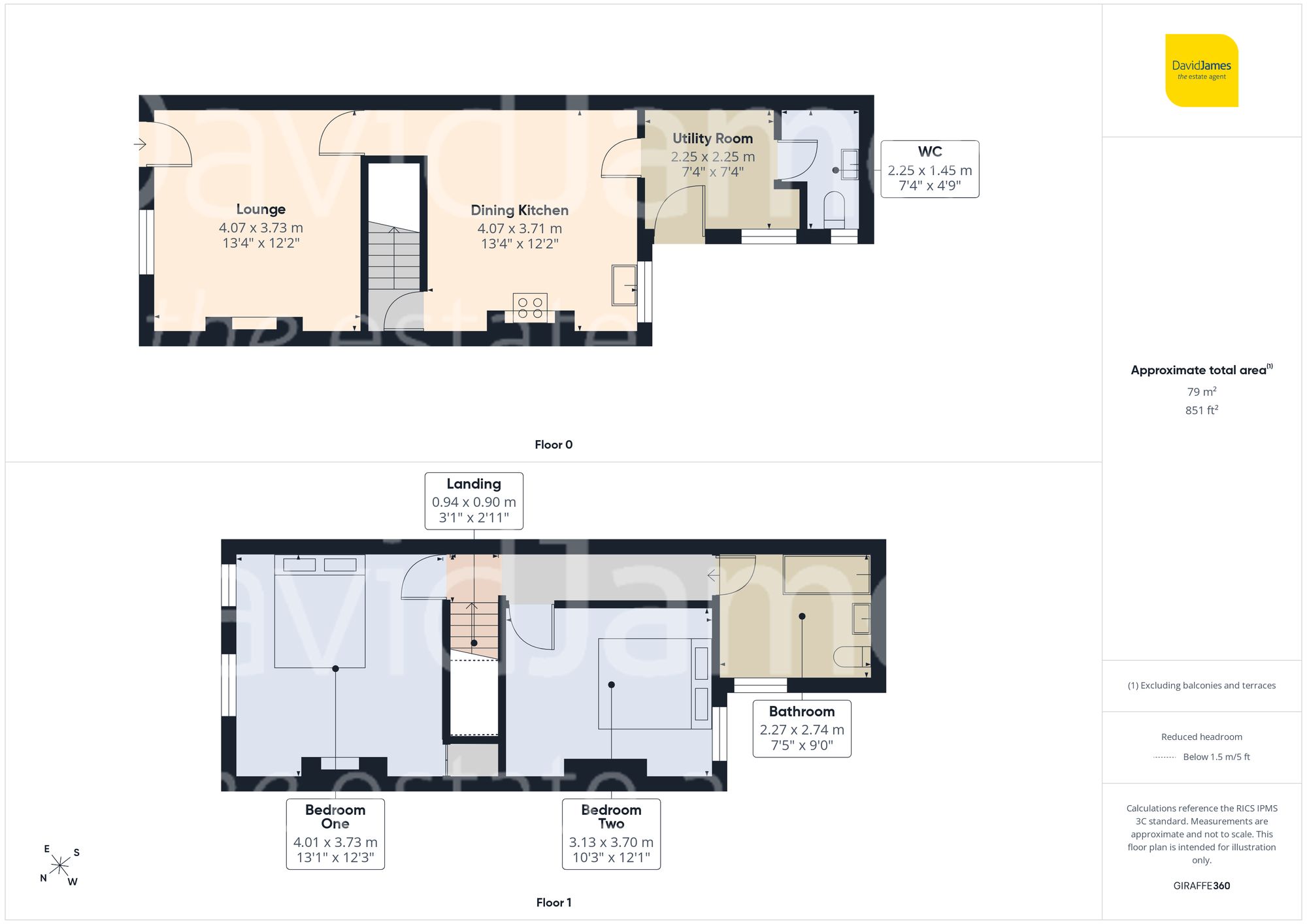 Floorplan for Pearson Street, Netherfield, Nottingham