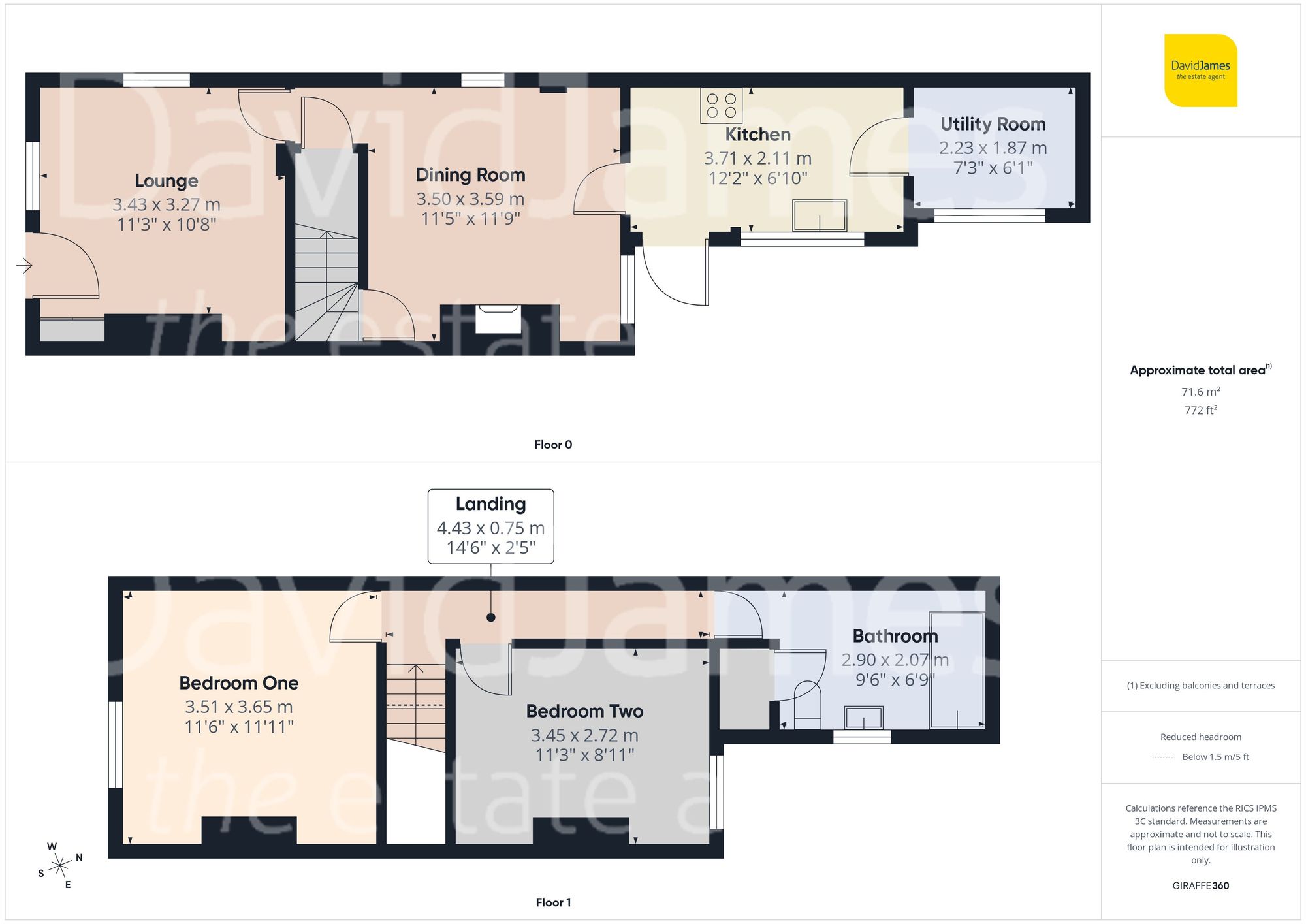 Floorplan for Huthwaite Road, Sutton in Ashfield, Nottinghamshire