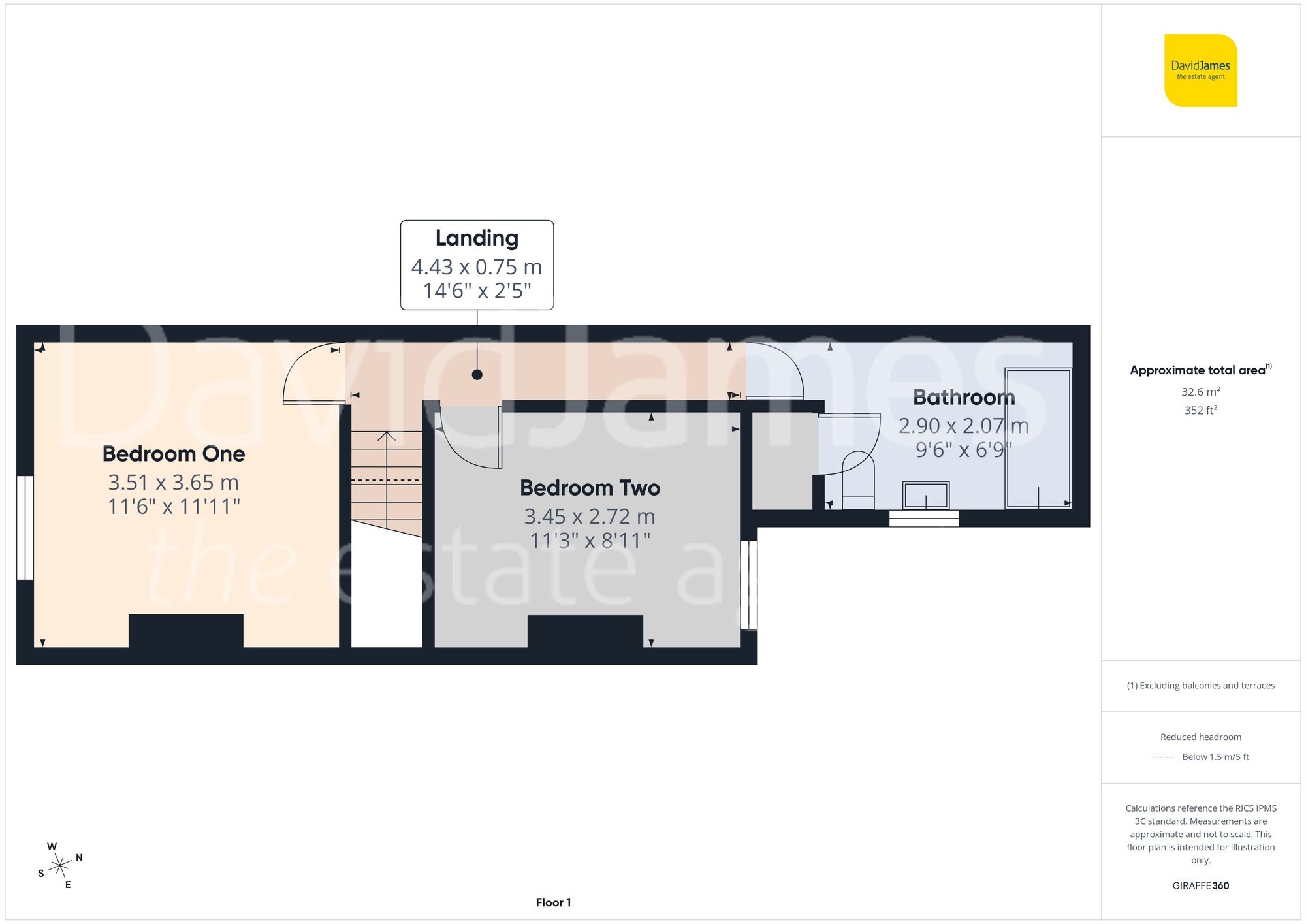 Floorplan for Huthwaite Road, Sutton in Ashfield, Nottinghamshire