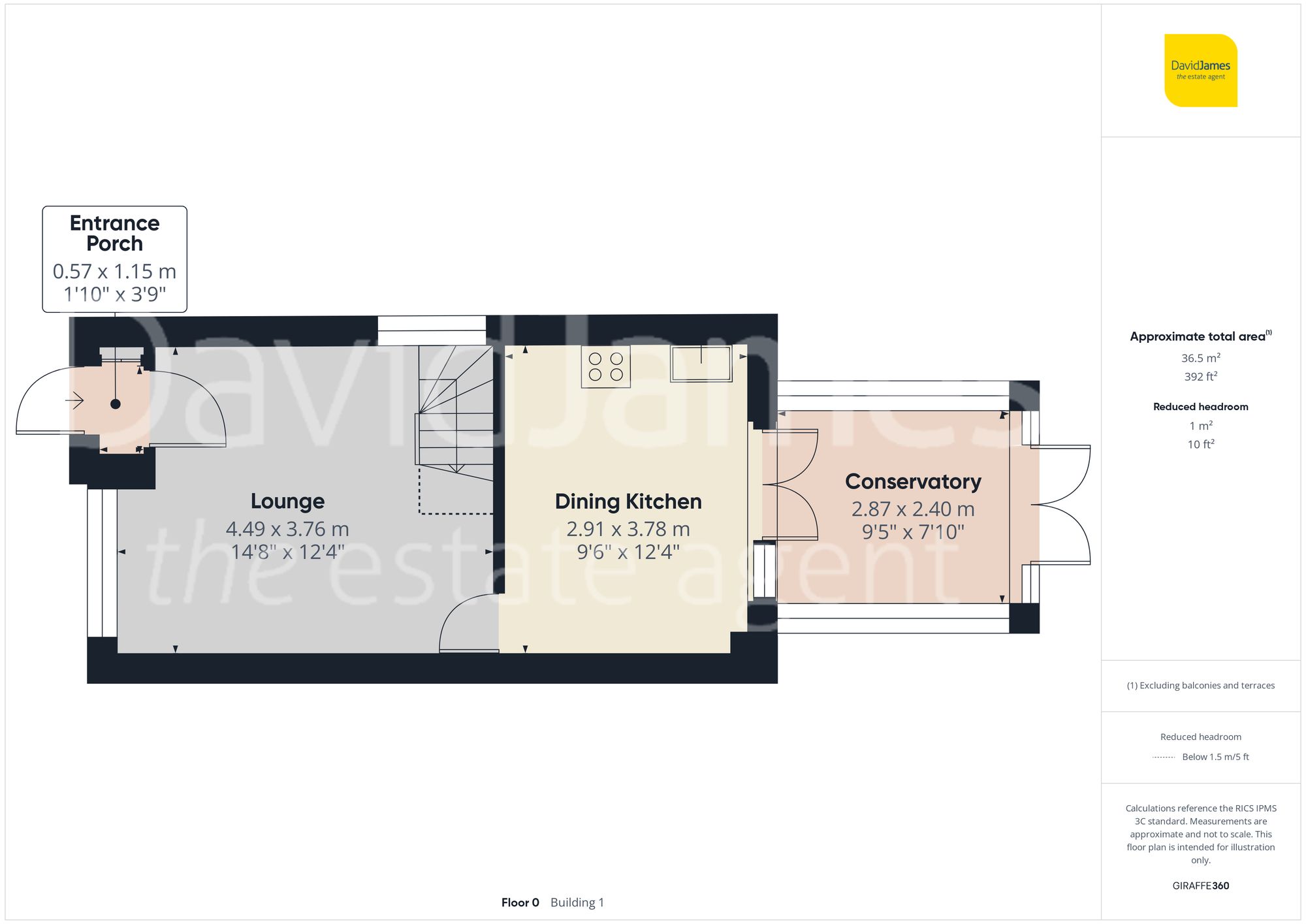 Floorplan for Verder Grove, Nottingham
