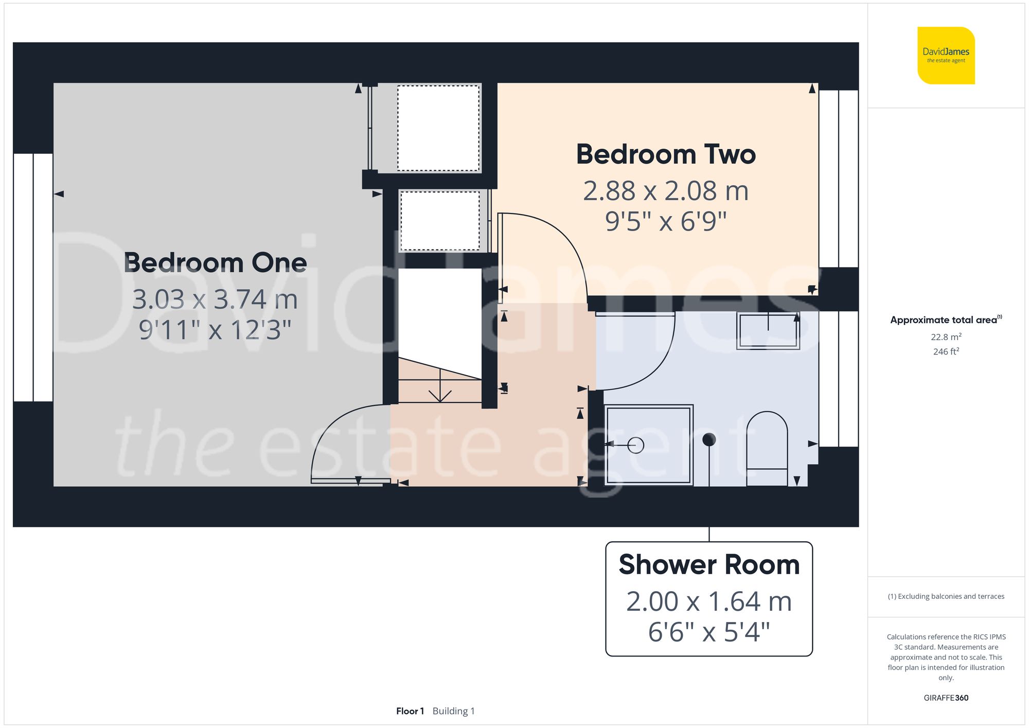 Floorplan for Verder Grove, Nottingham