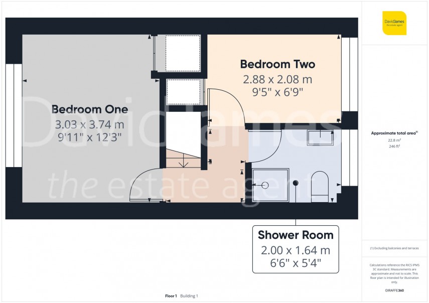 Floorplan for Verder Grove, Nottingham