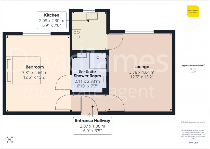 Floorplan for The Firs, Sherwood, Nottingham