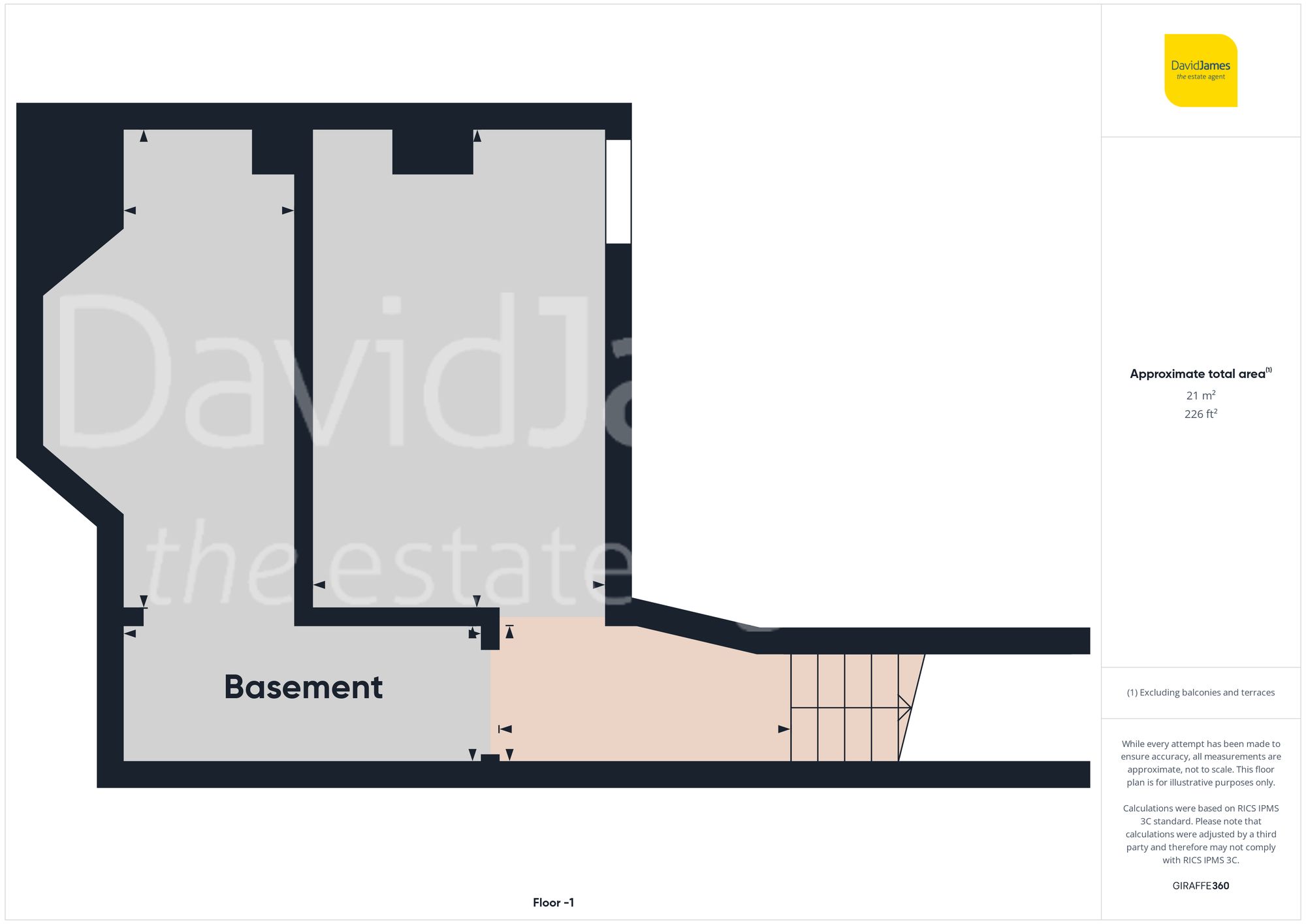 Floorplan for Ebers Grove, Mapperley Park, Nottingham