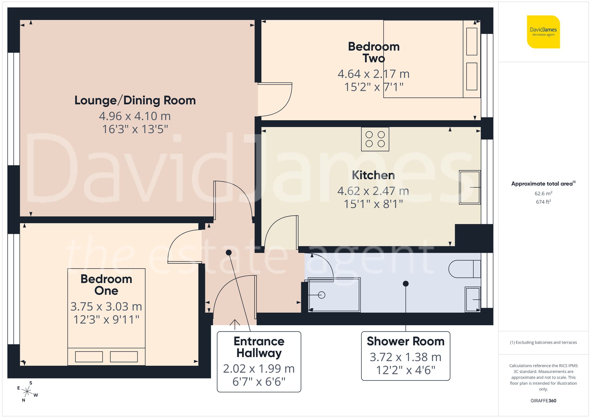 Floorplan for Magdala Road, Mapperley Park, Nottingham