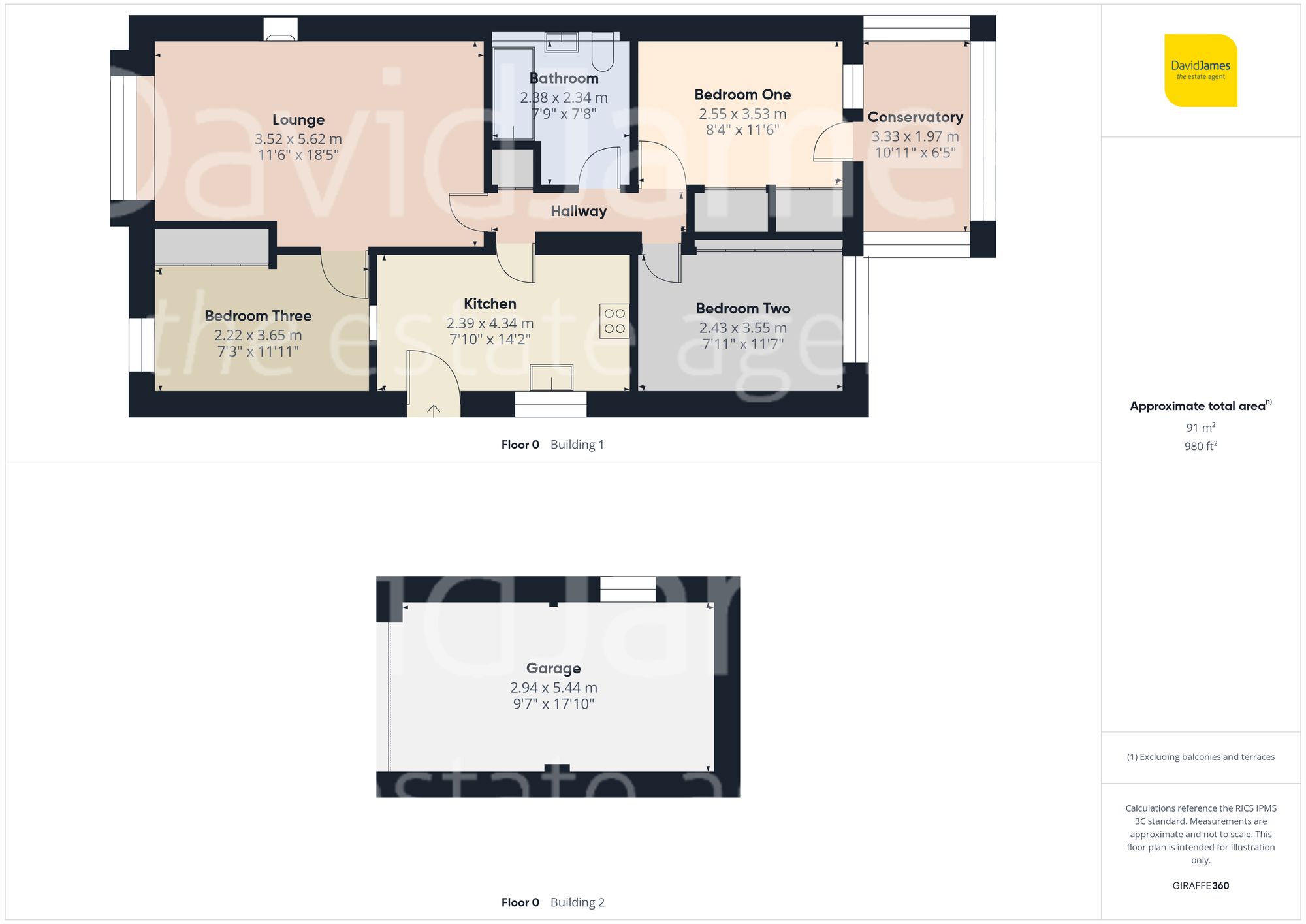 Floorplan for Turnberry Road, Nottingham