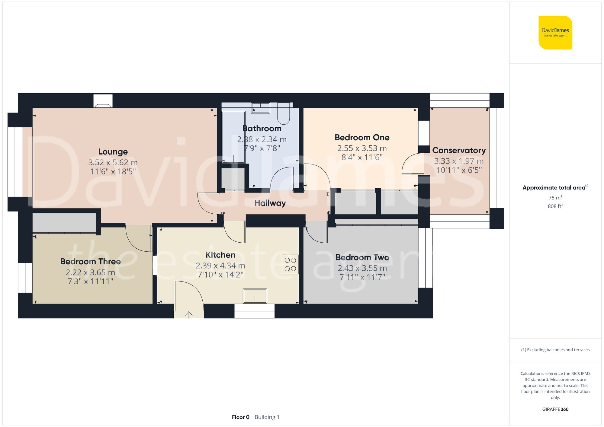 Floorplan for Turnberry Road, Nottingham