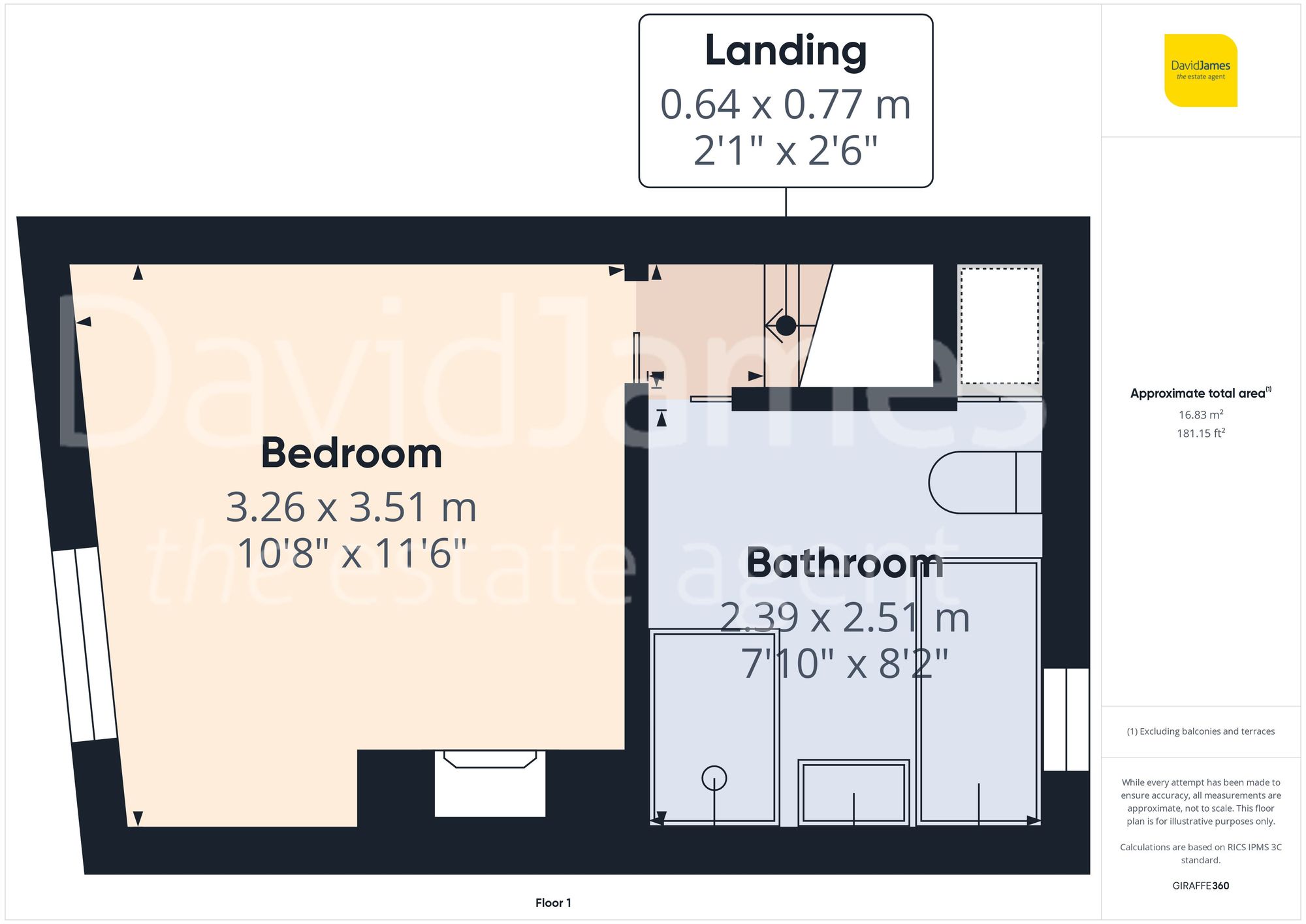 Floorplan for Church Street, Lambley, Nottingham