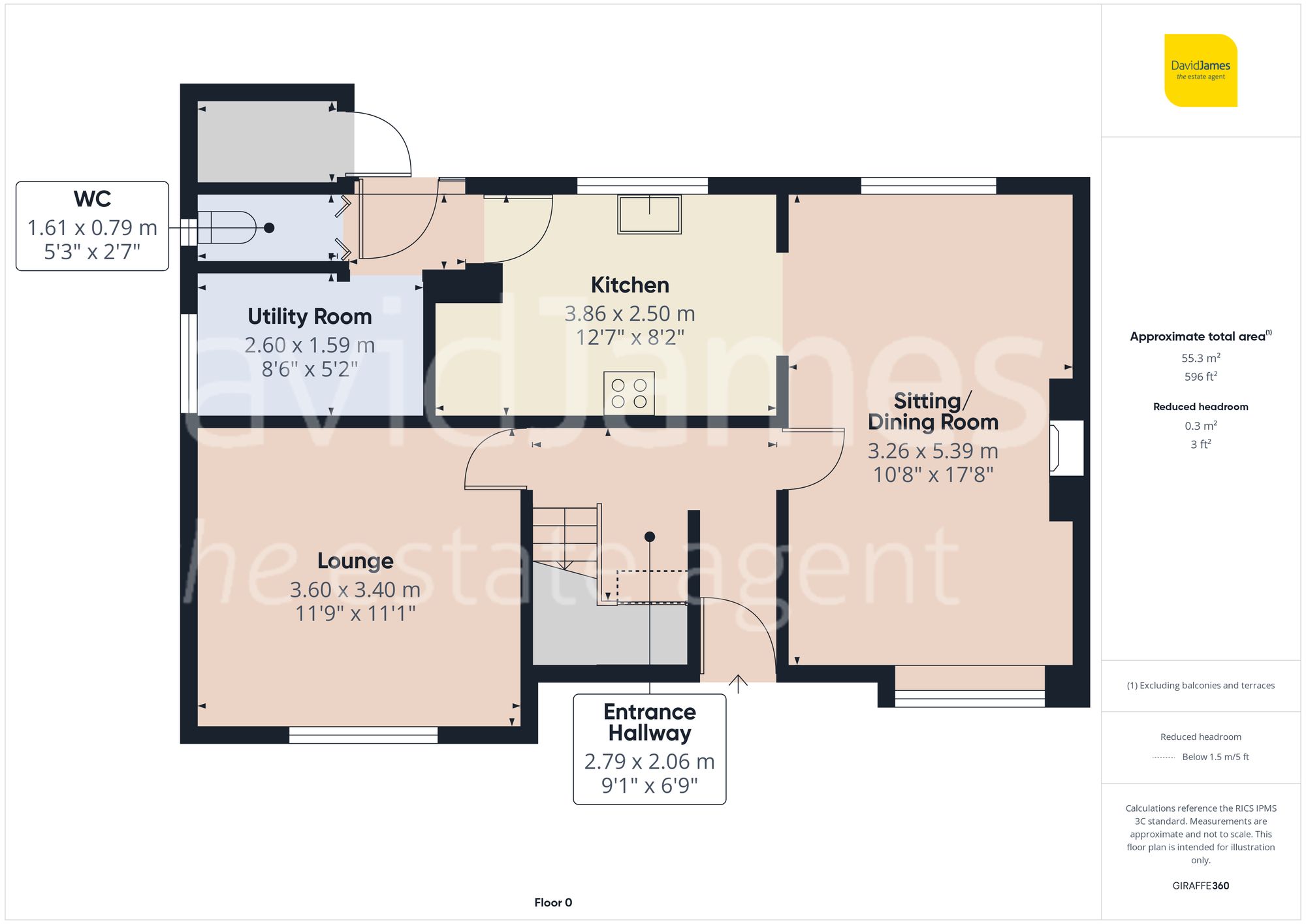 Floorplan for Redland Grove, Carlton, Nottingham