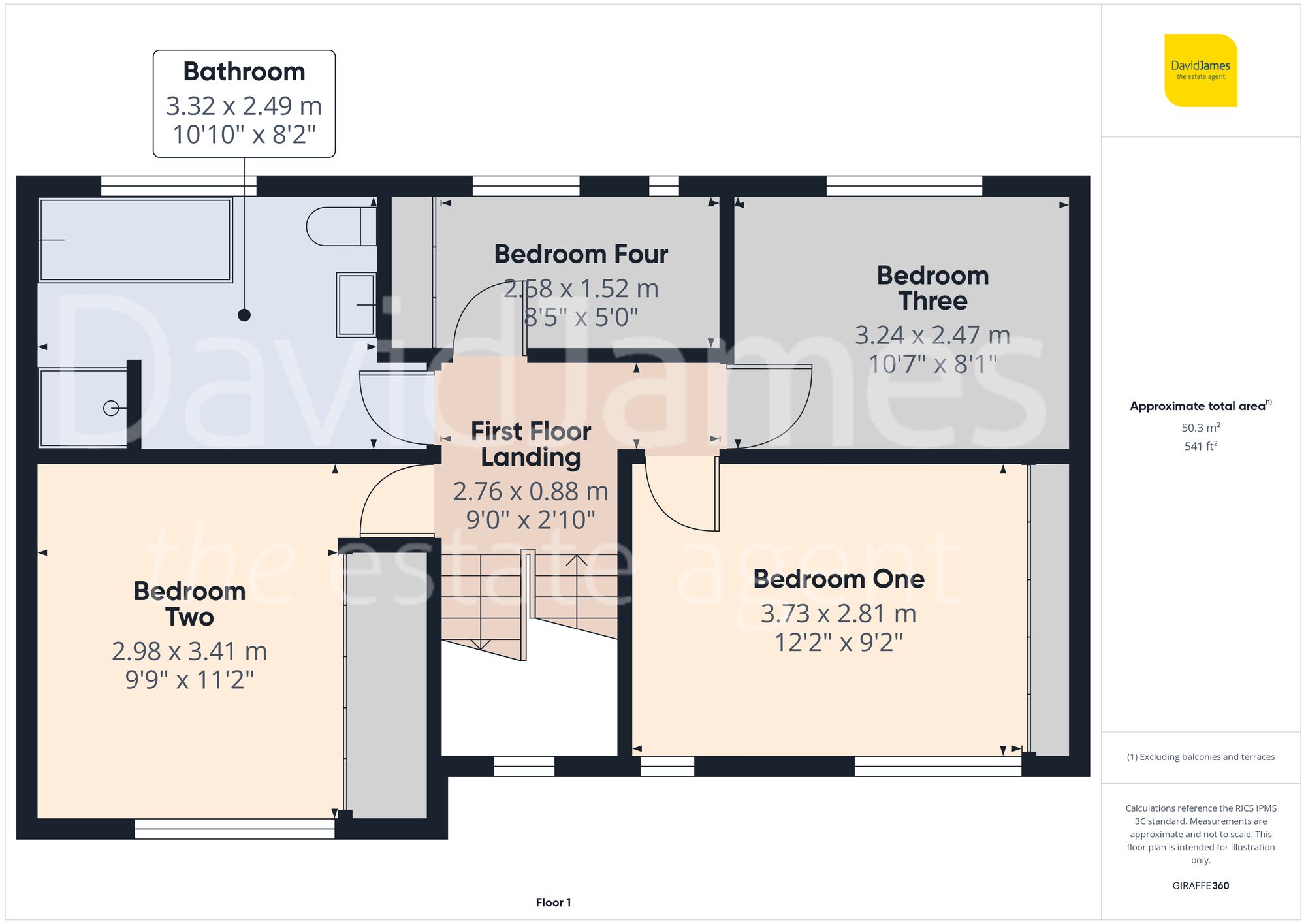 Floorplan for Redland Grove, Carlton, Nottingham
